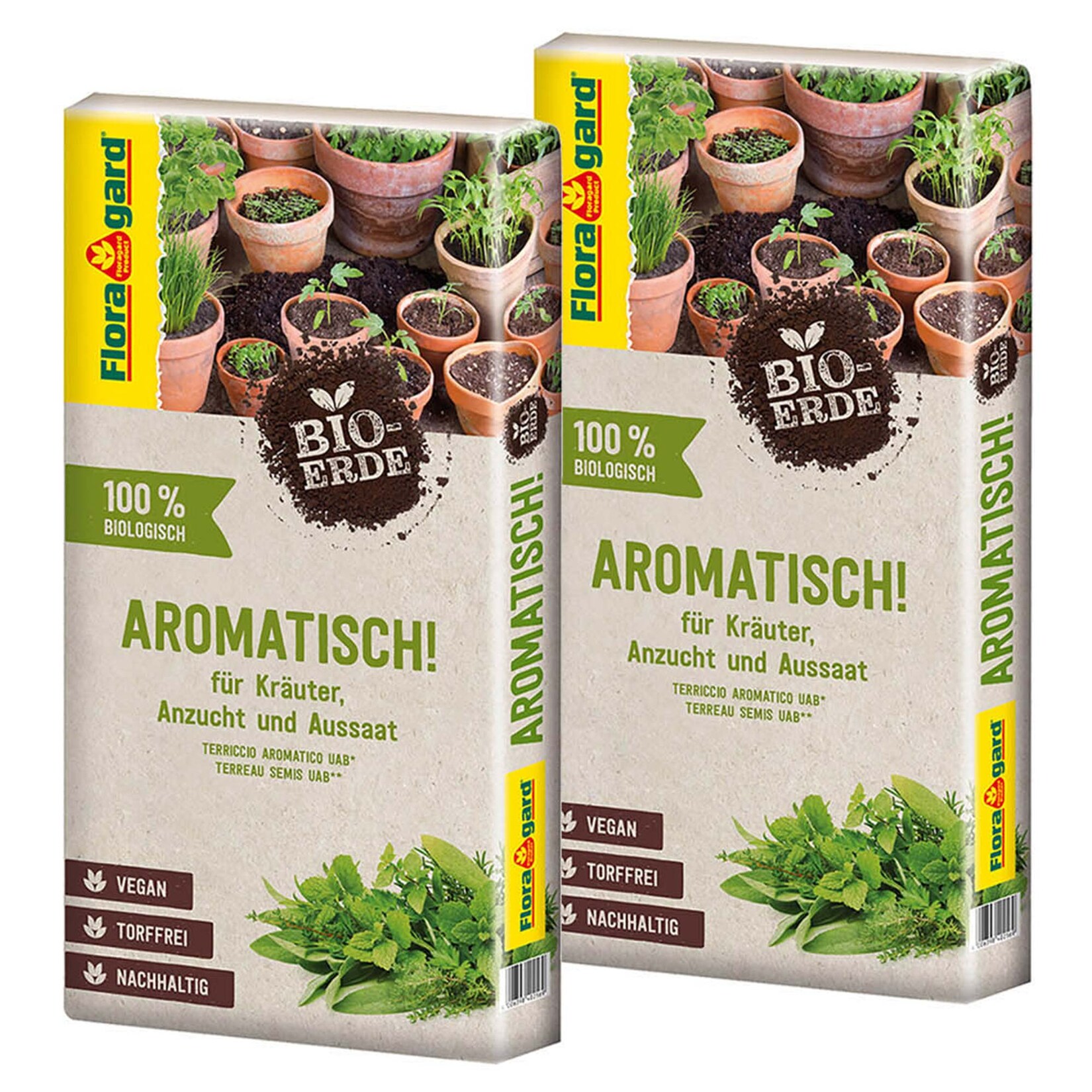 Torffreie Bio Anzucht-Erde "Aromatisch",