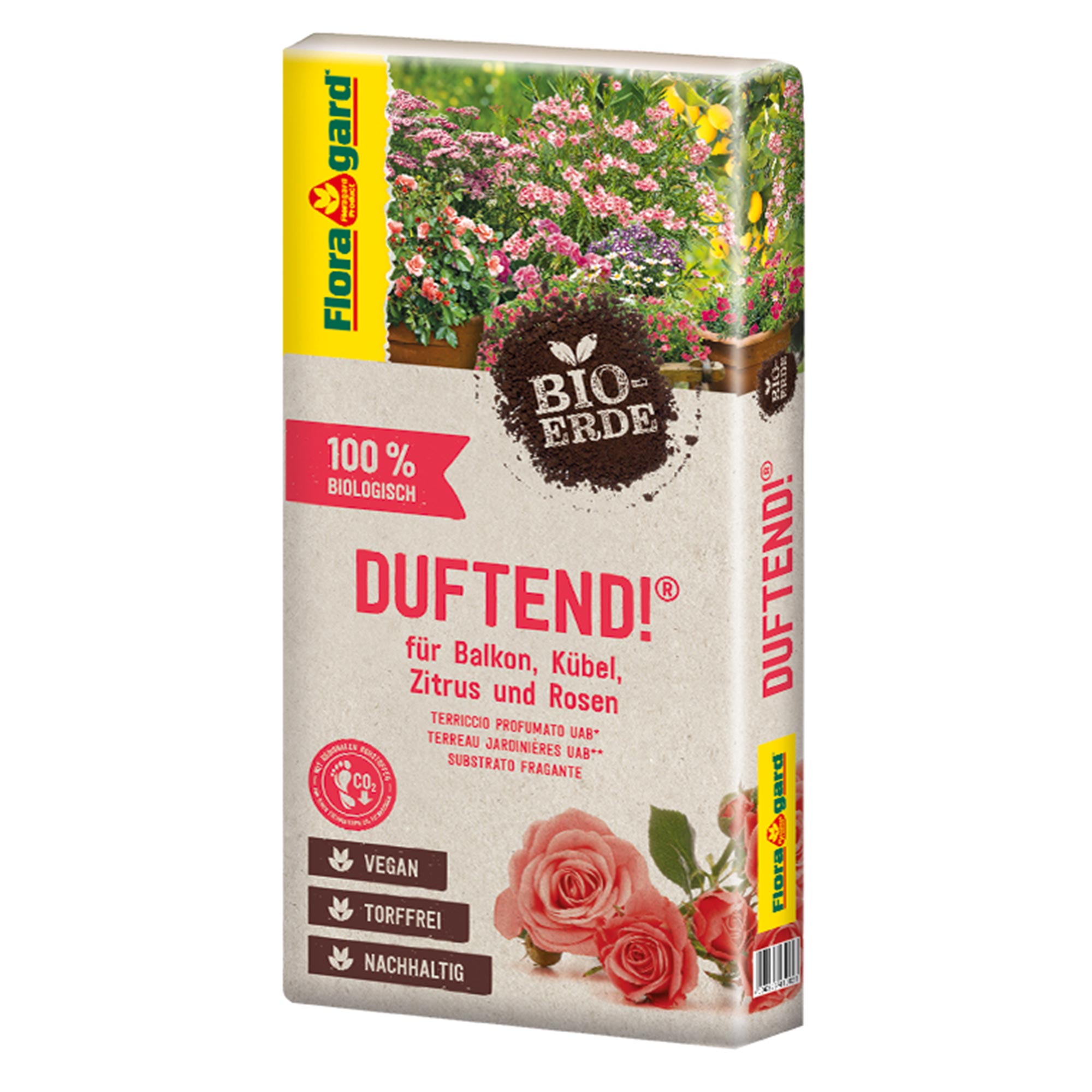 Floragard Torffreie Bio Blumen-Erde "Duftend", 40 L - Bild 1