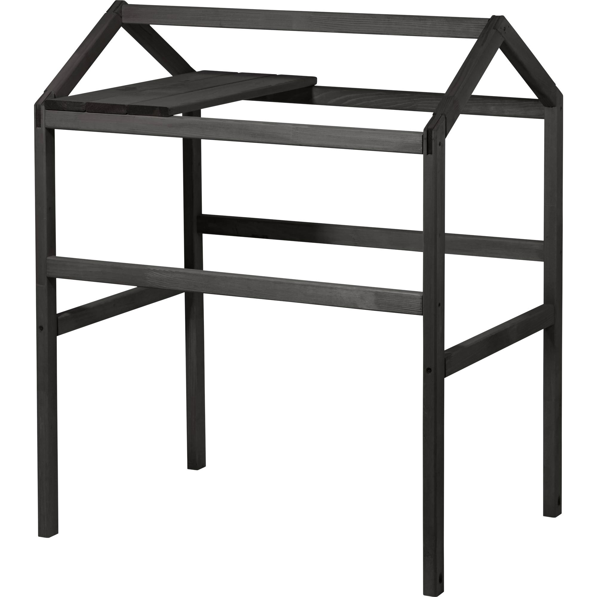 dobar Pflanzturm-Aufsatz Kubus 2.0 mit Ablage, Anthrazit - Bild 1