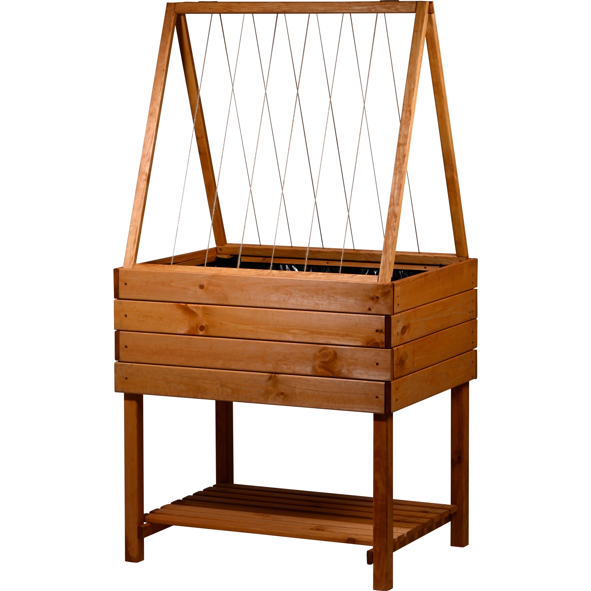 dobar Hochbeet Kubus 2.0 Inkl. Rankhilfen-Aufsatz - Bild 1