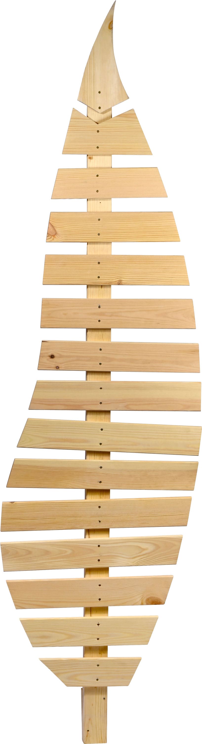 dobar Design-Rankger&uuml;st "Bambus", Kiefer, natur - Bild 1