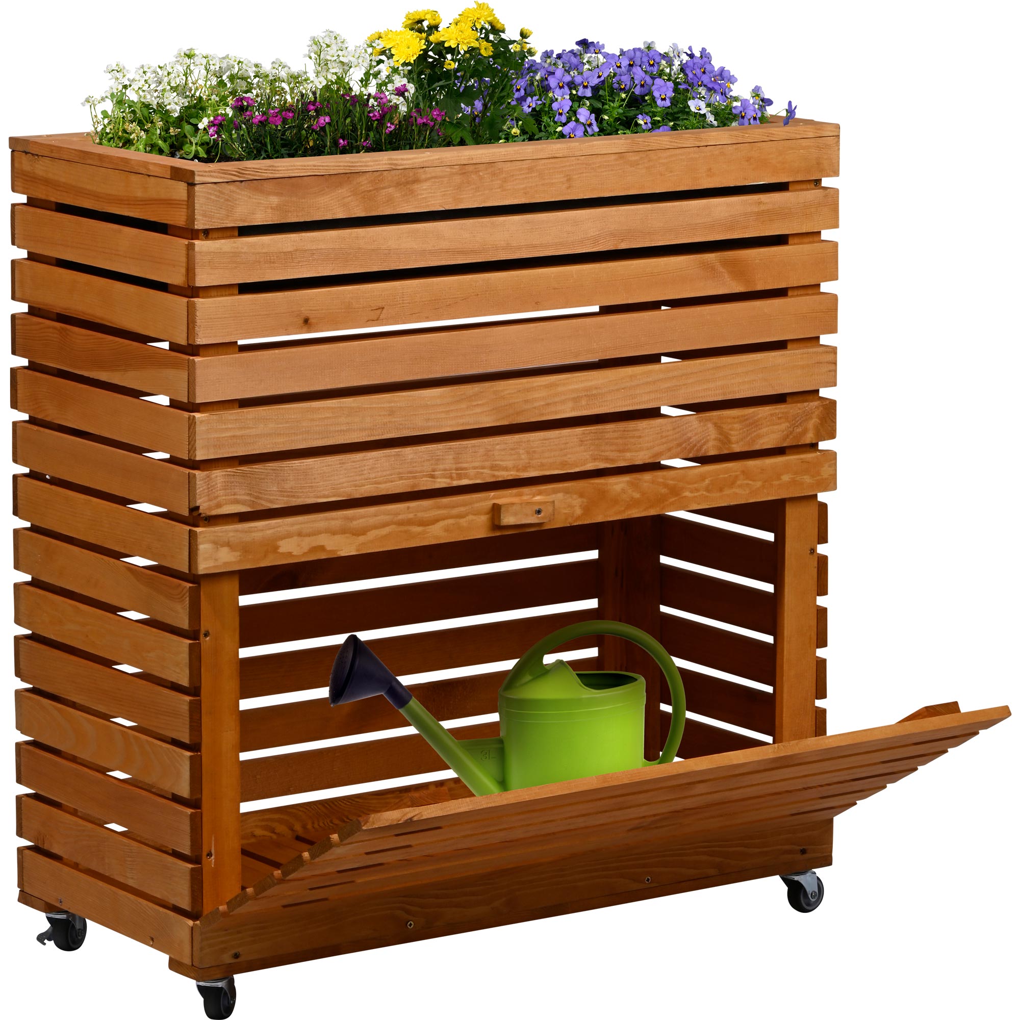dobar Hochbeet "Rolla" Gr. L, Braun - Bild 1