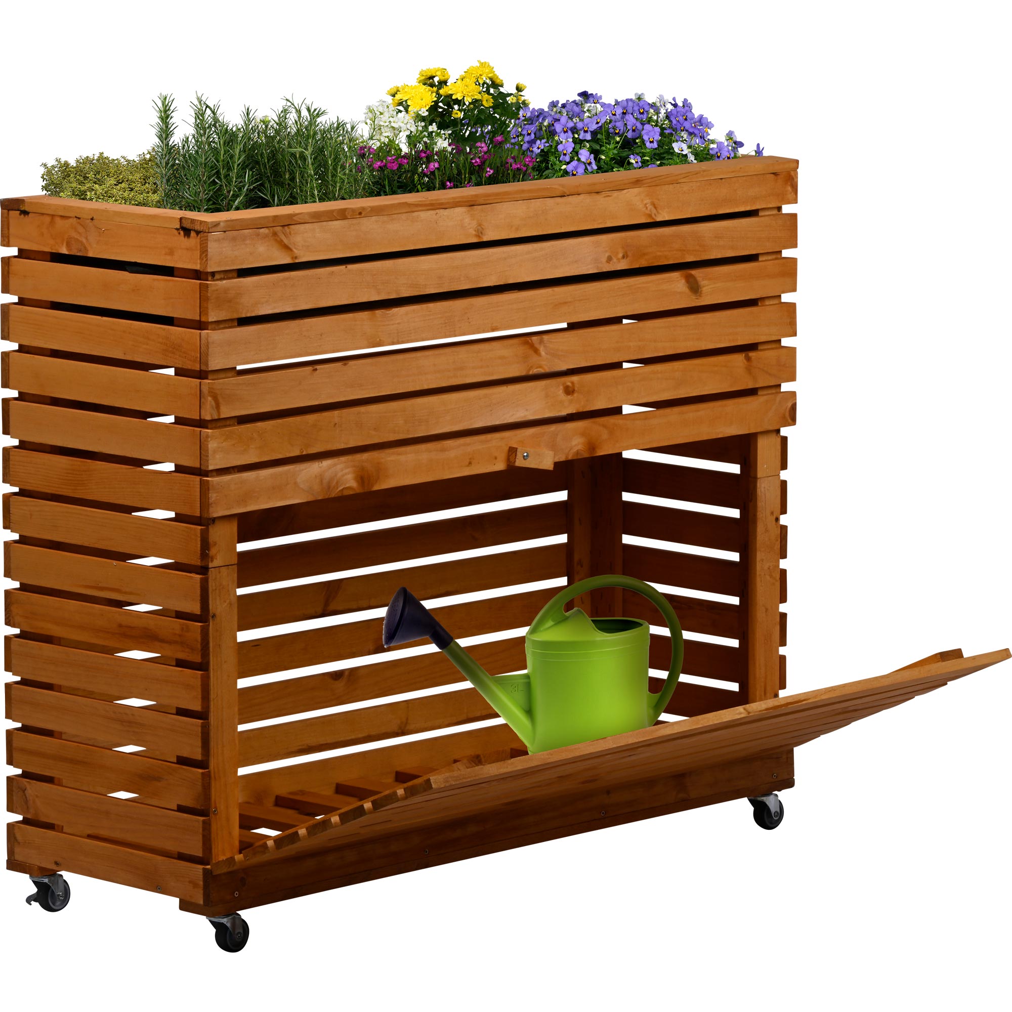 dobar Hochbeet "Rolla" Gr. XL, Braun - Bild 1