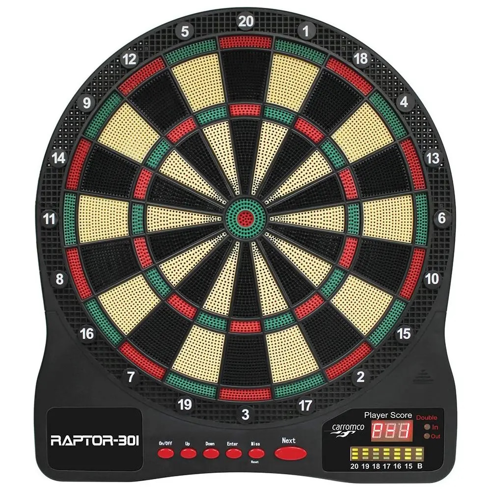 CARROMCO Elektronik Dartboard Raptor-301, 4-Loch Abstand - Bild 1