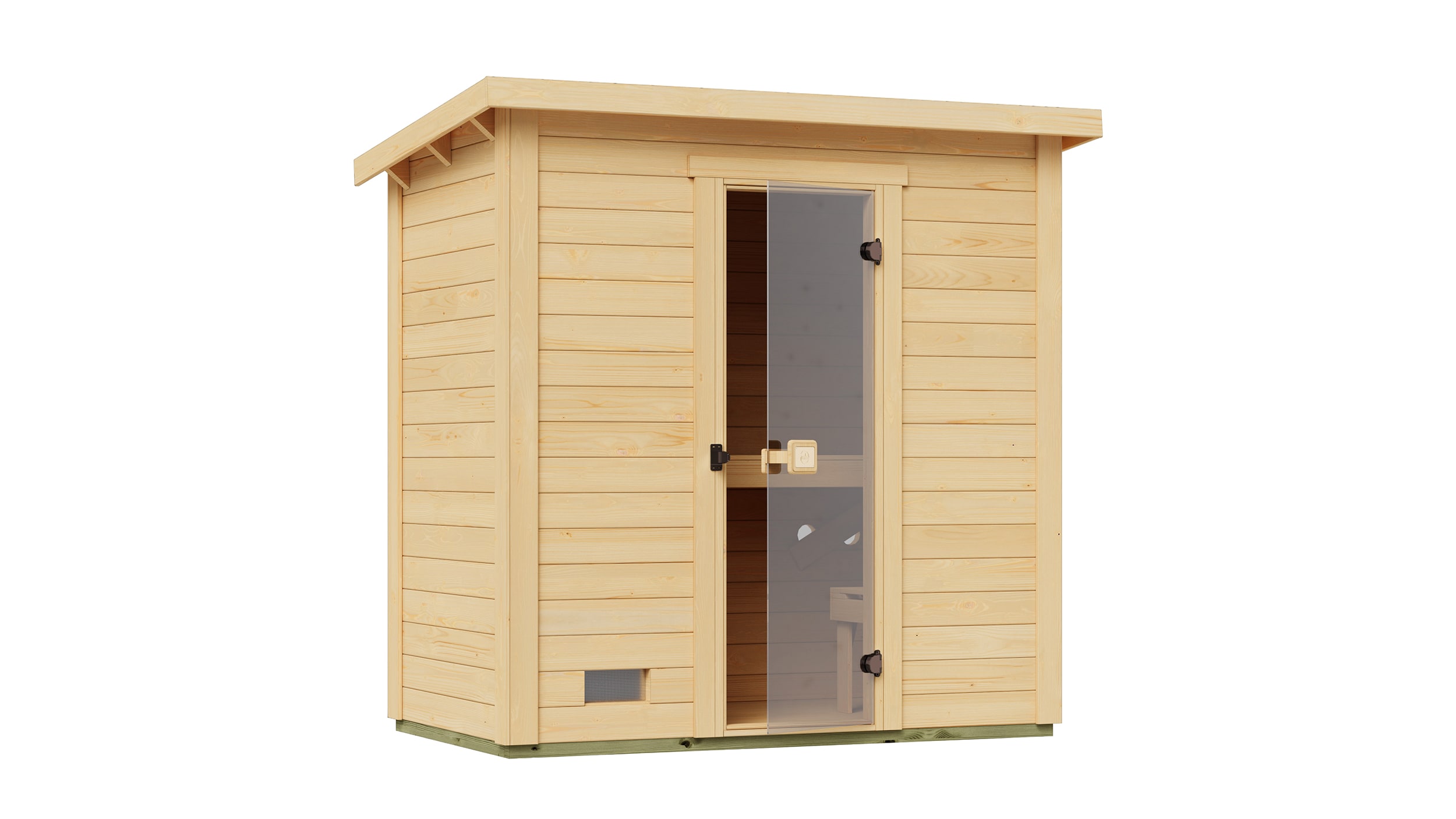 Saunahaus Kaapi 1 mit Ofenschutz - Bild 1