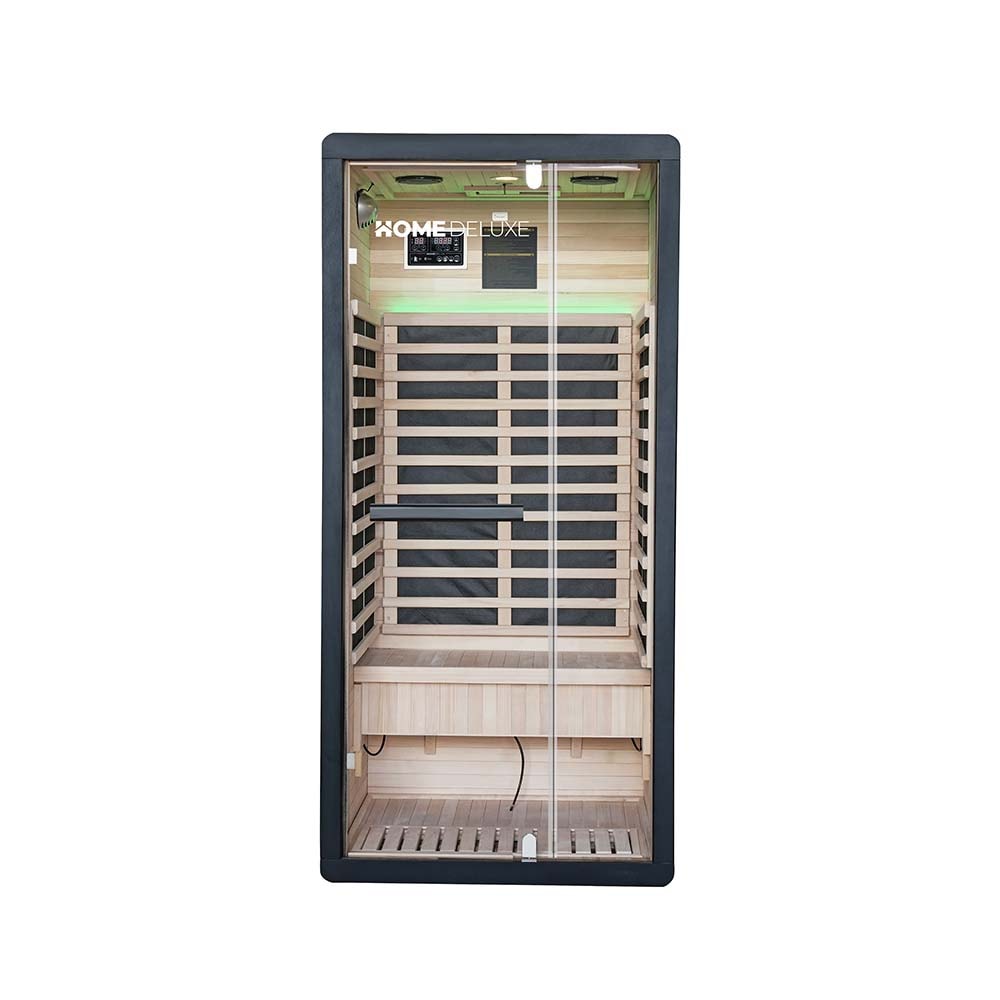 Home Deluxe Infrarotkabine NERO S - 190 x 90 cm f&uuml;r 1 Person - Bild 1