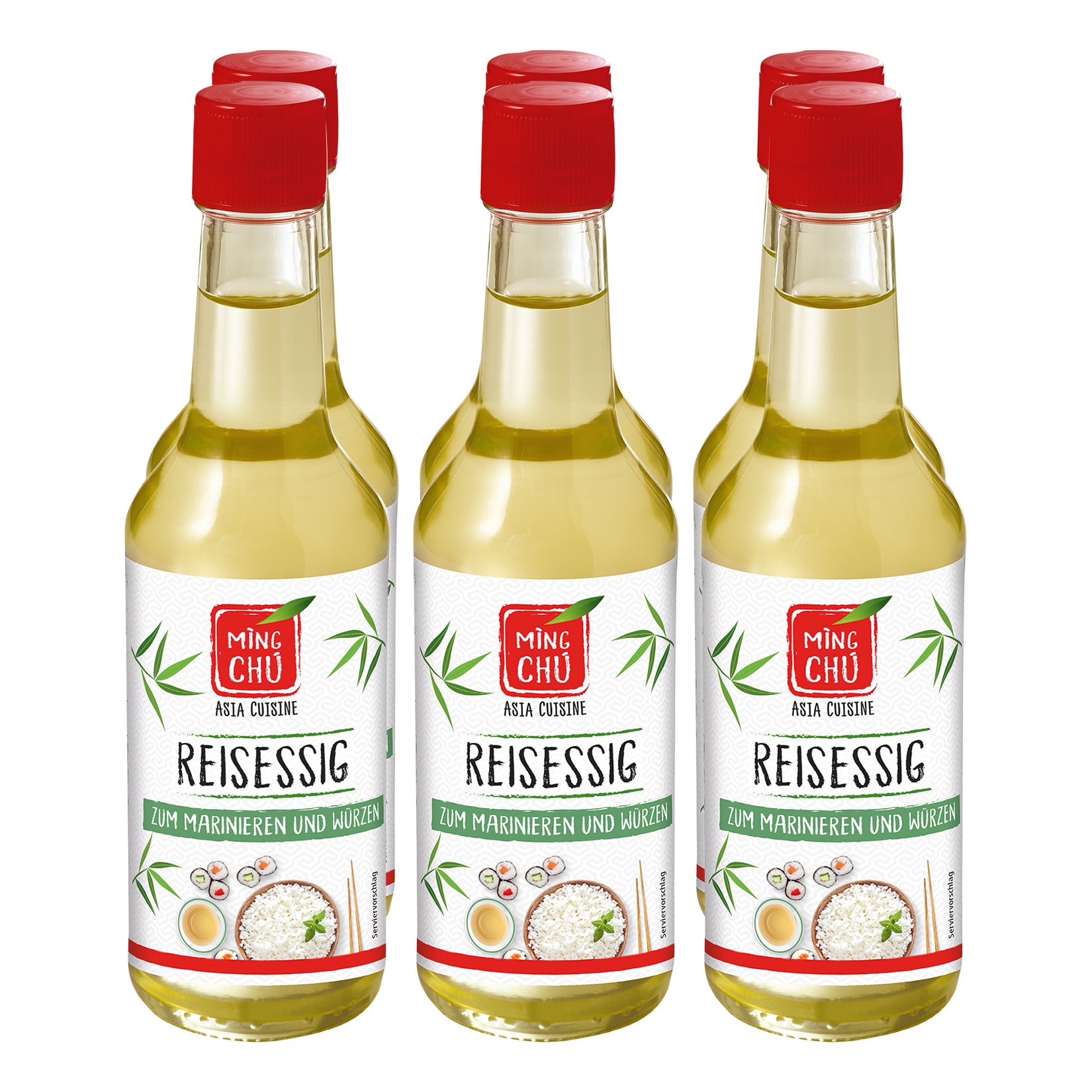 Ming Chu Reisessig 150ml, 6er Pack - Bild 1