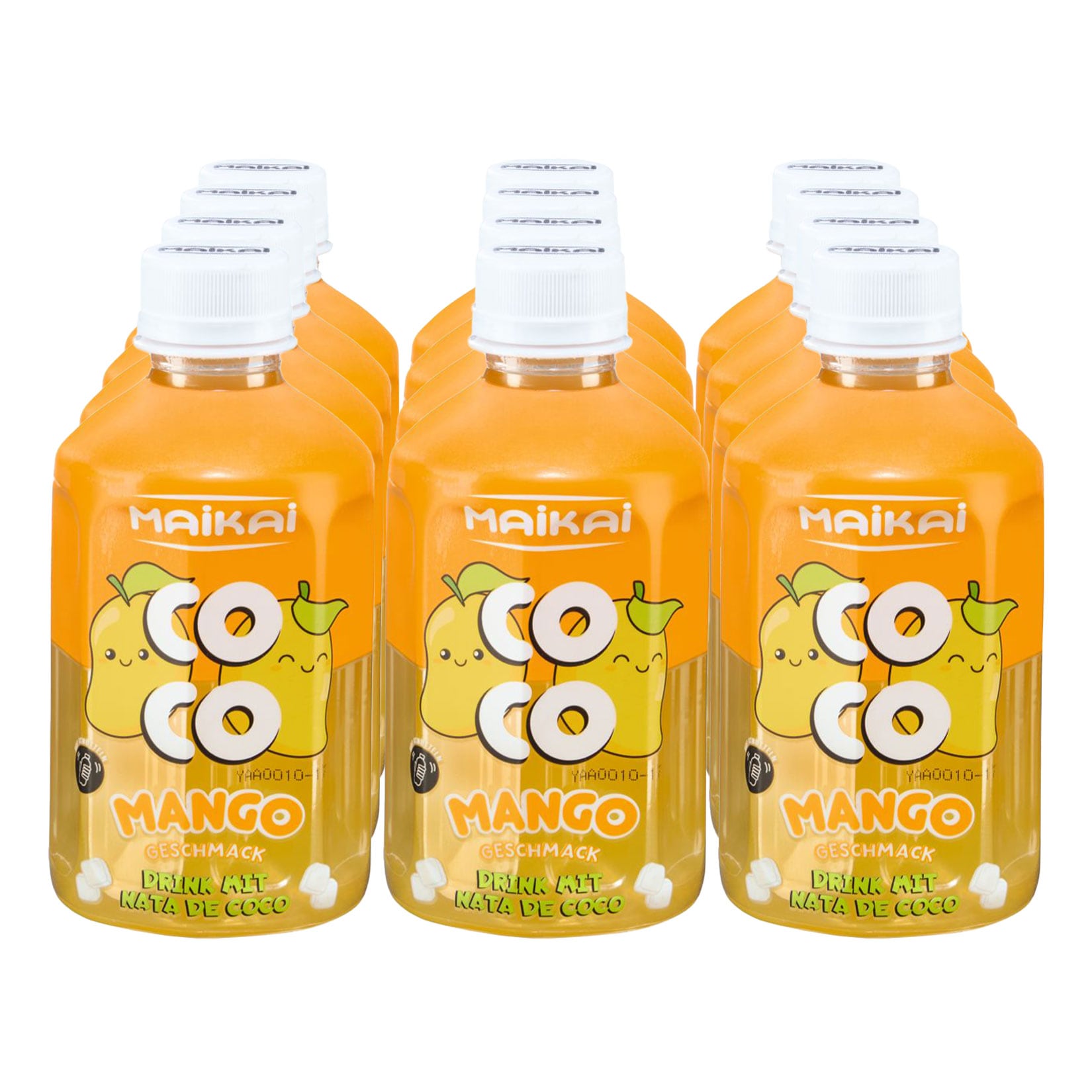 Maikai Coco Mango Erfrischungsgetr&auml;nk mit Nata de Coco Drink 0,28 Liter, 12er Pack - Bild 1