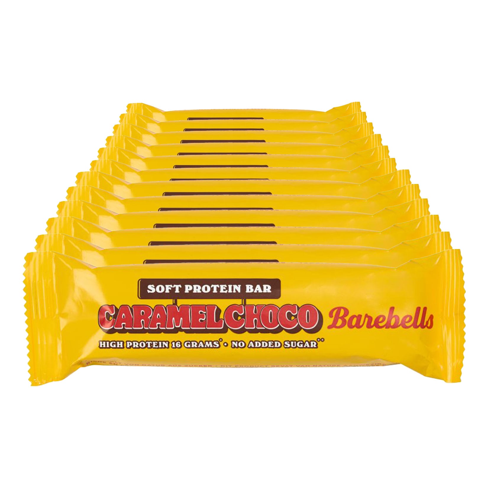 Barebells Proteinriegel Soft Caramel Choco 55 g, 12er Pack - Bild 1