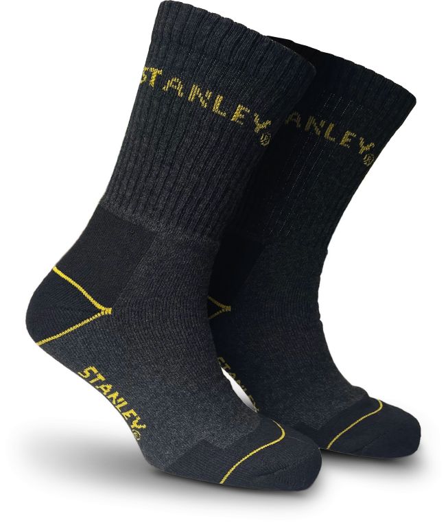 Stanley Arbeitssocken 5er Pack Gr. 39-42 Grau - Bild 1