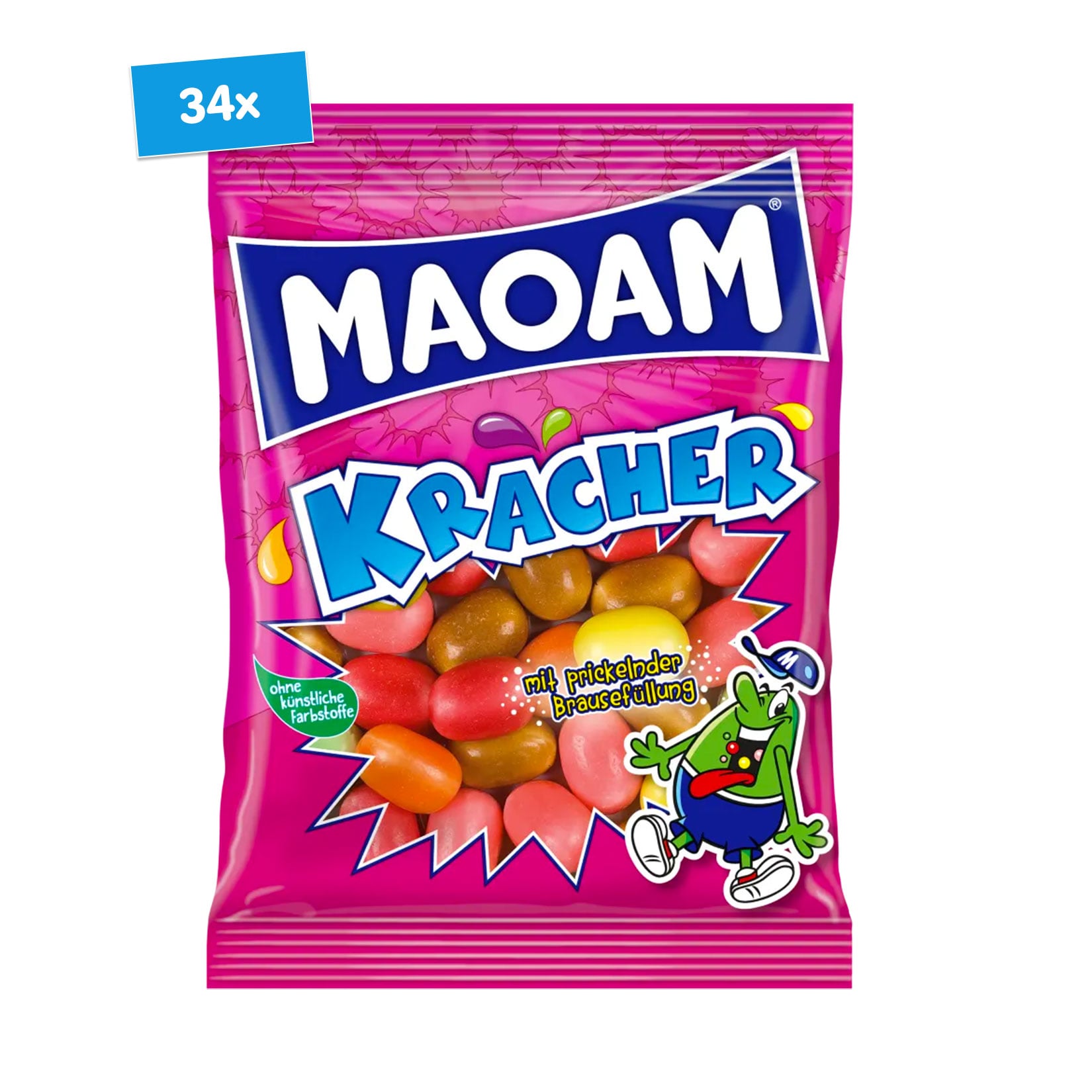 Maoam Kracher 200 g, 34er Pack - Bild 1