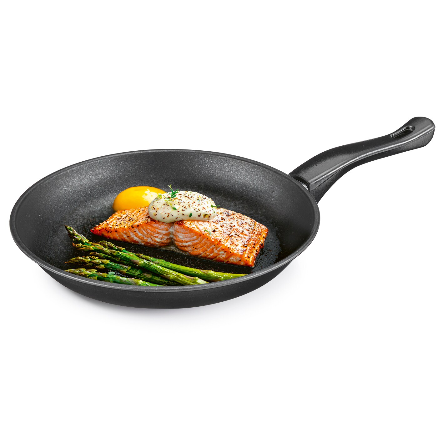 Karbonstahl-Pfanne 24cm schwarz