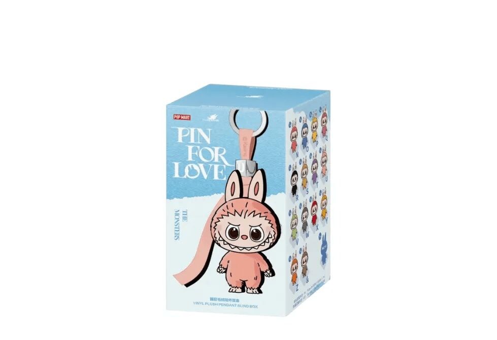 Pop Mart Labubu The Monsters Pin For Love Series (n–z)