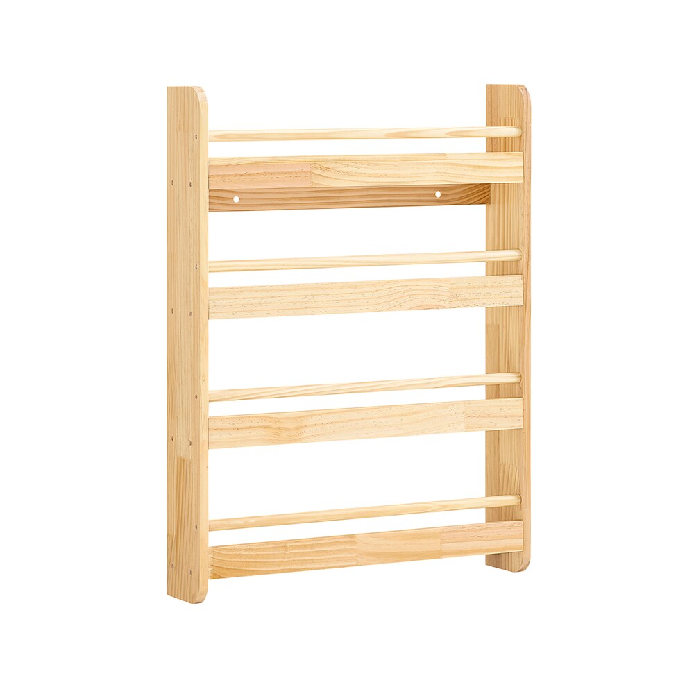 SoBuy Kinderregal mit 3 Fächern Holzfarbe 60x12x80cm Funktional | 04251388645352