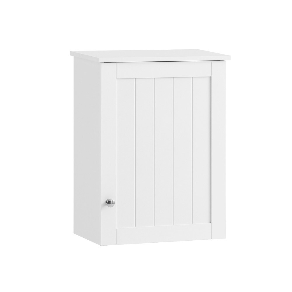 SoBuy H&auml;ngeschrank mit 1 T&uuml;r Wei&szlig; 40x23x52cm Klassisch - Bild 1