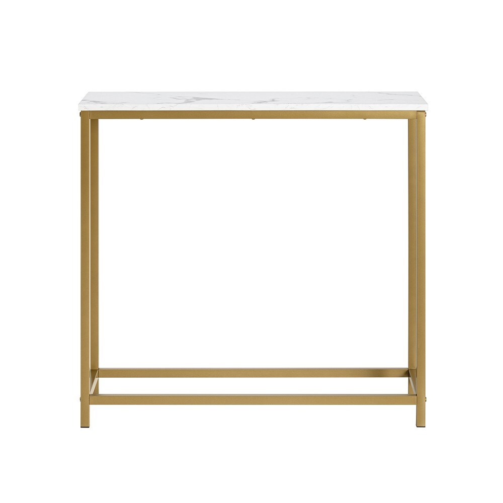 SoBuy Konsolentisch Flur Gold 80×29,5×74,5cm Vintage | 04251388611043