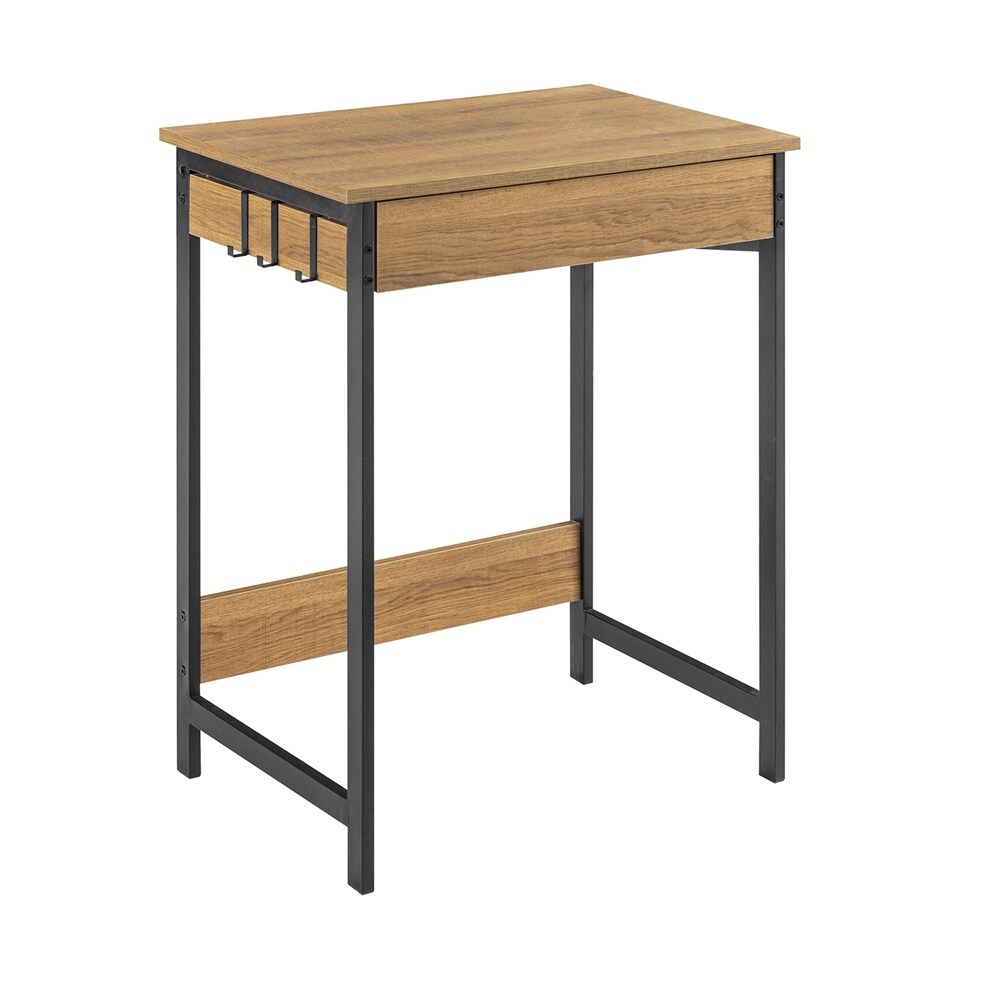 SoBuy Schreibtisch mit einer Schublade Holzfarbe 60x40x77cm Minimalistisch | 04251388617120