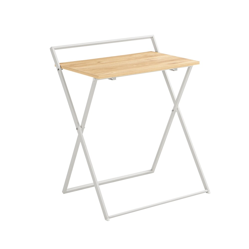 SoBuy Klappbarer Schreibtisch Holzfarbe 63,5x40x78,5cm Minimalistisch - Bild 1