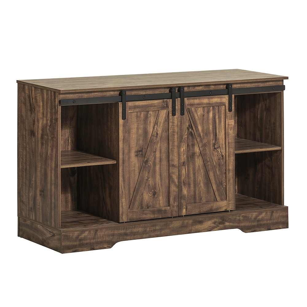 SoBuy Schuhschrank mit 1 T&uuml;r Holzfarbe 120x39,5x70,5cm Modern - Bild 1