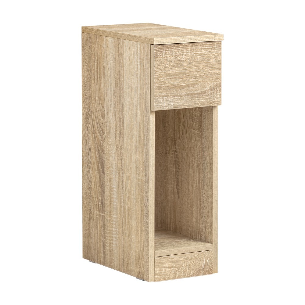SoBuy Nachttisch mit 1 Schublade Holzfarbe 20x35x60cm Modern - Bild 1