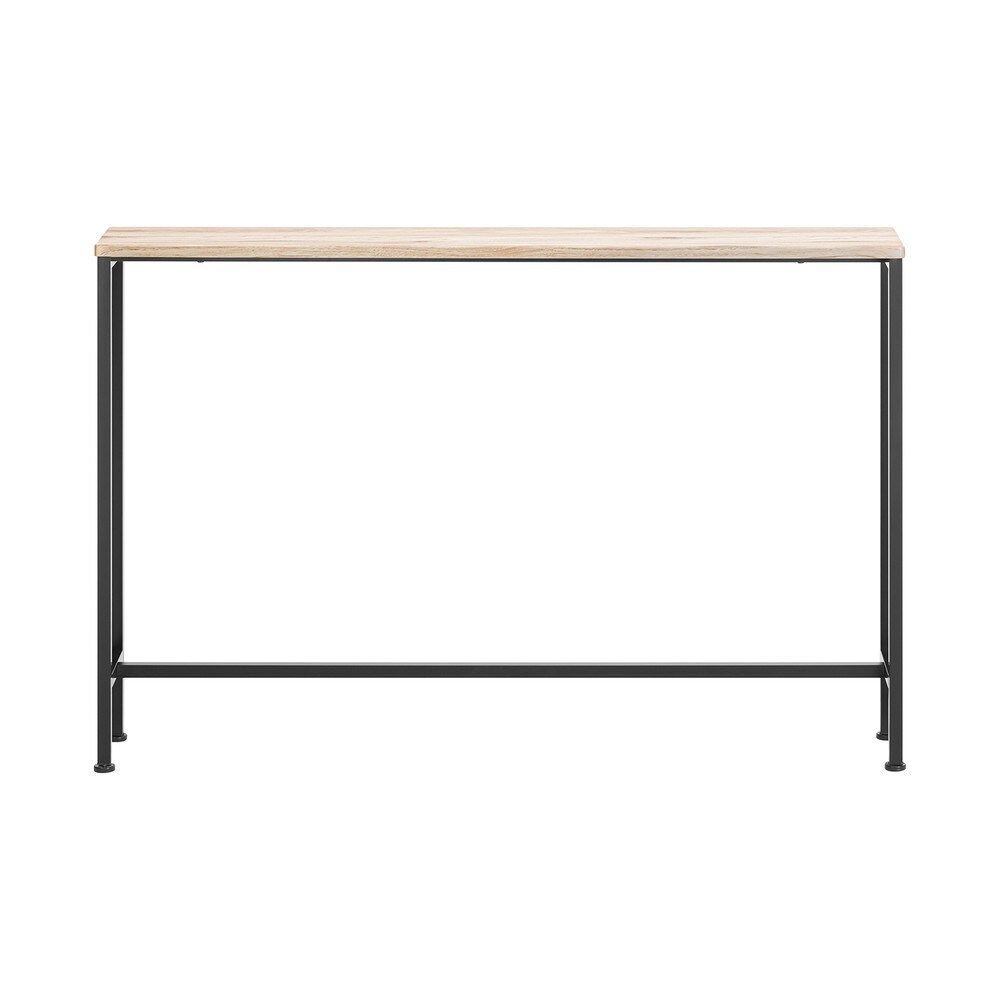 SoBuy Konsolentisch Flur Hell Eiche 120x20x80cm Modern | 04251388627174