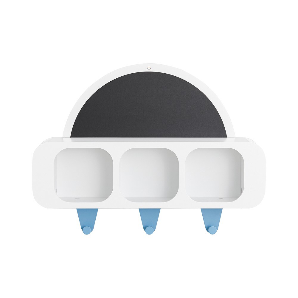 SoBuy Kinderregal mit 3 Fächern Weiß 70×53,5x20cm Modern | 04251388627365