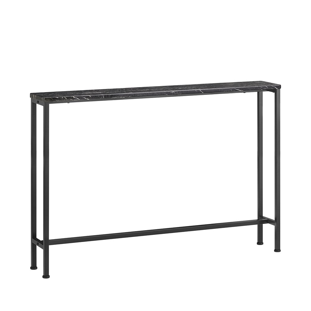 SoBuy Konsolentisch F&uuml;r Den Flur Mit Robustem Design Schwarz 120x20x80cm Modern - Bild 1