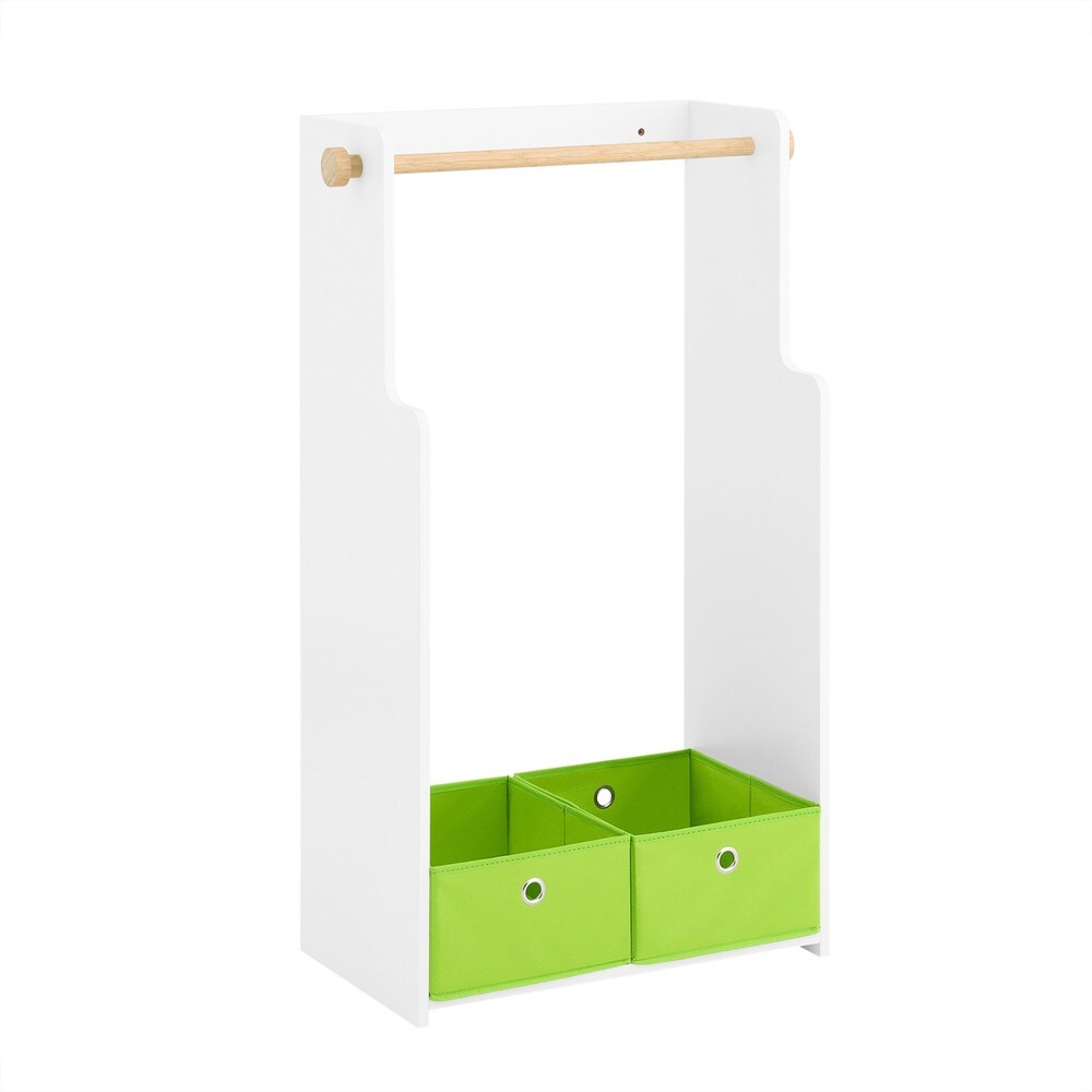SoBuy Kinderregal mit 1 Ablage Weiß 60x35x110cm Funktional | 04251388633212