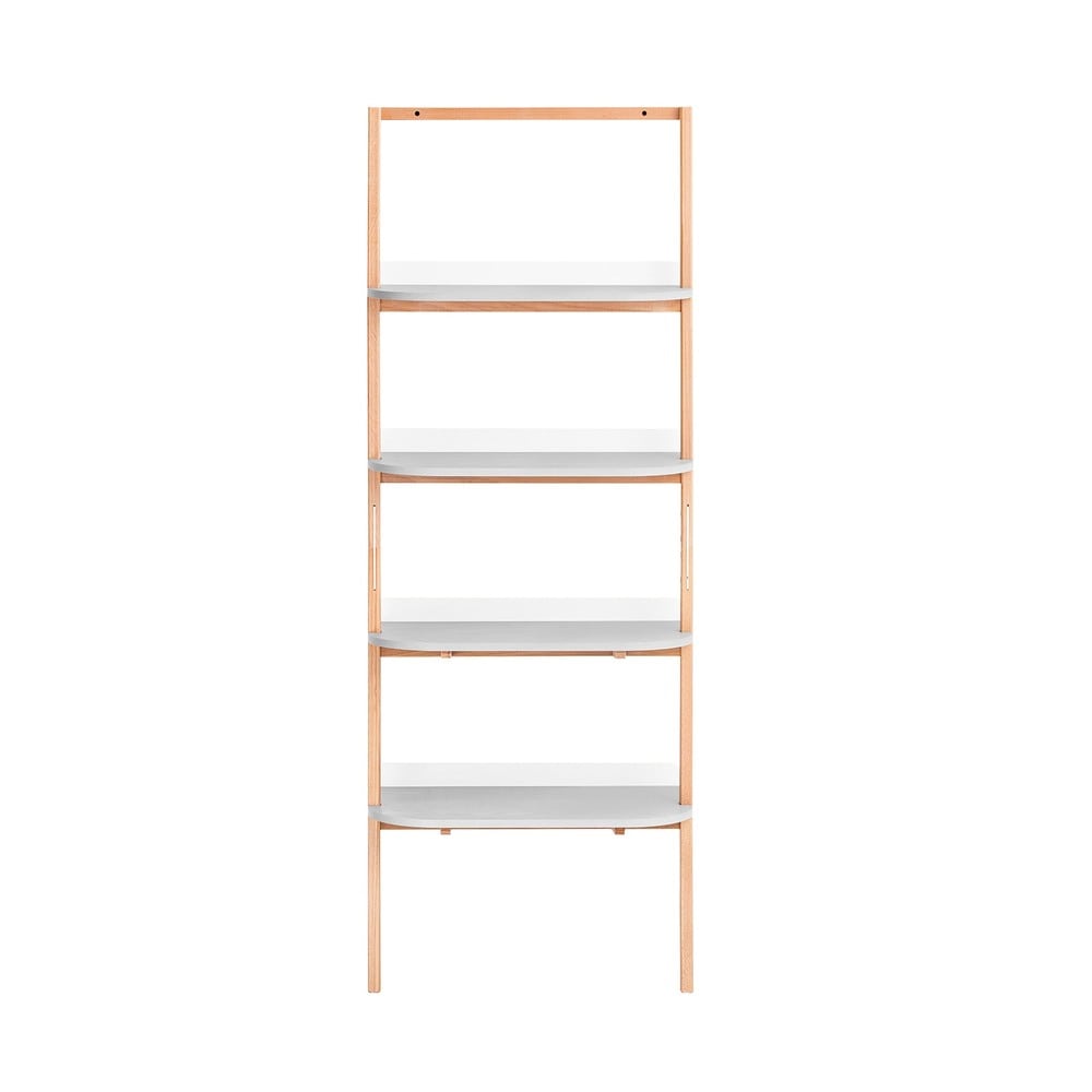 SoBuy B&uuml;cherregal mit 4 F&auml;chern Hellgrau 65x38,2x169,3cm Nordisch - Bild 1