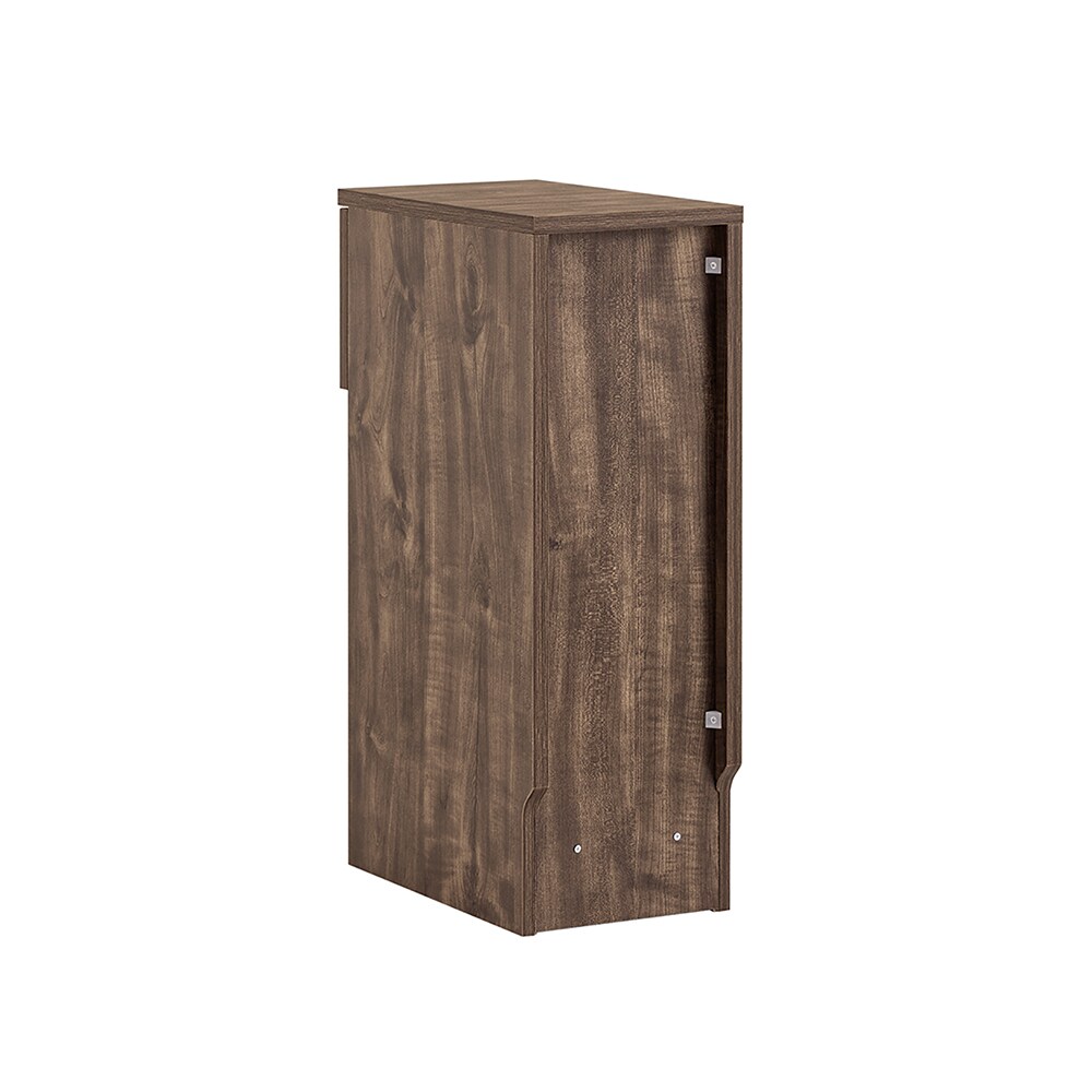 SoBuy Nachttisch mit 1 Schublade Braun 35,1×20,1×60,3cm Modern | 04251388642283