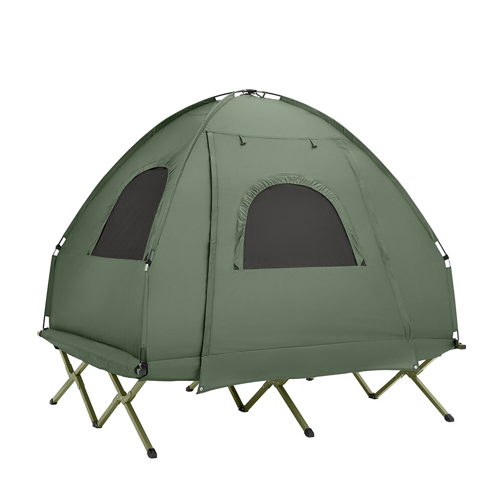 SoBuy Campingzelt für 2 Personen Grün 193x137x185cm Funktional | 04251388642344