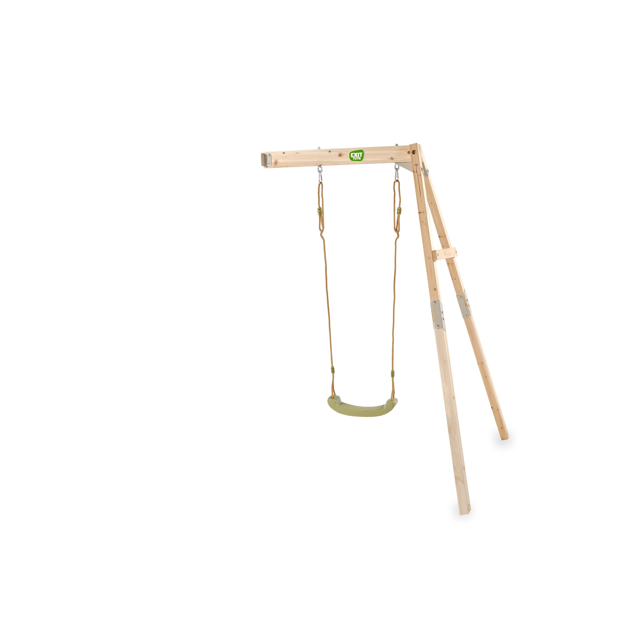 EXIT Silvi Wall &ndash; Einzelne Holzschaukel zur Wandmontage - Bild 1
