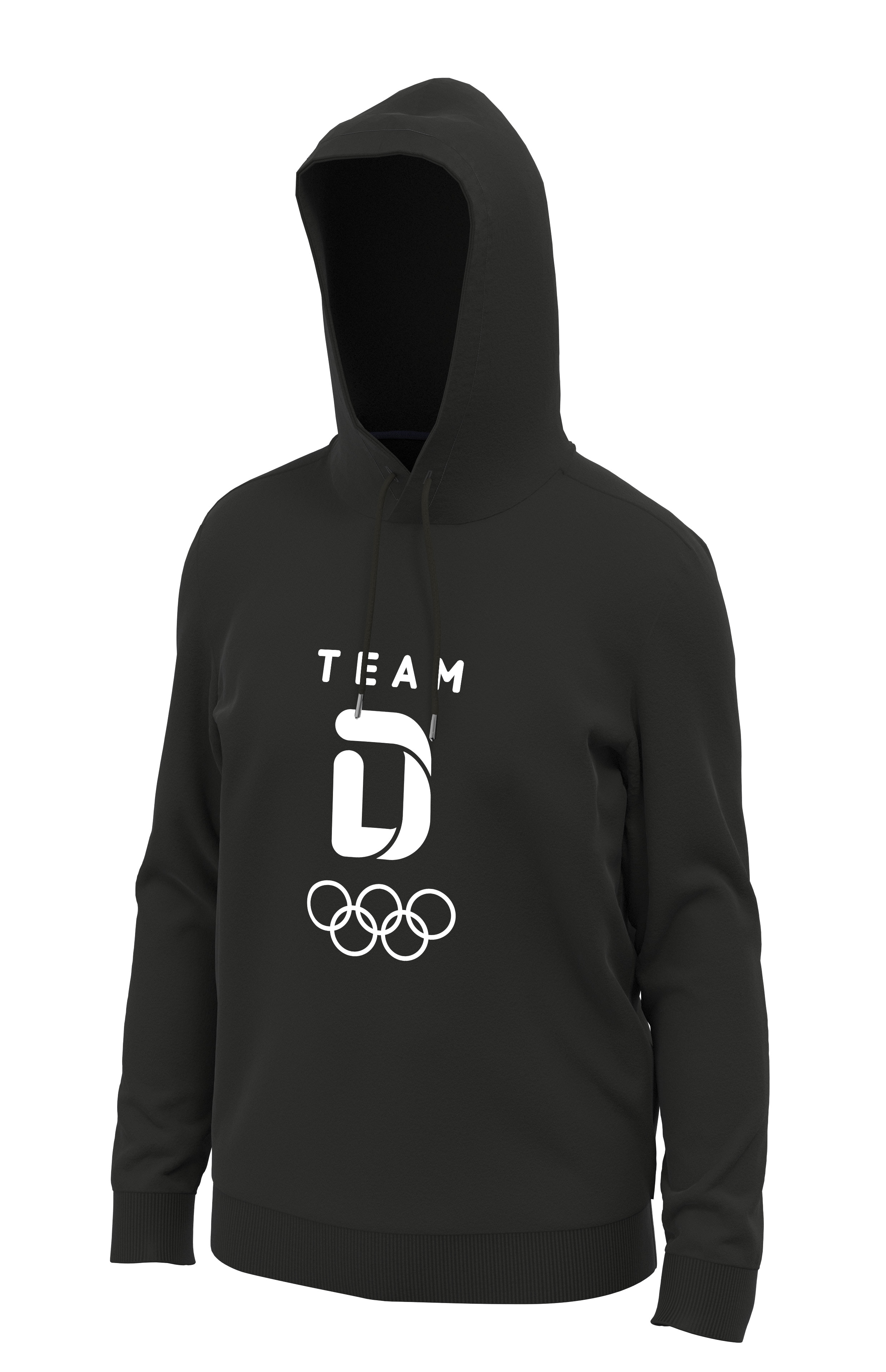 Team D Herren Hoodie, schwarz Gr&ouml;&szlig;e M - Bild 1