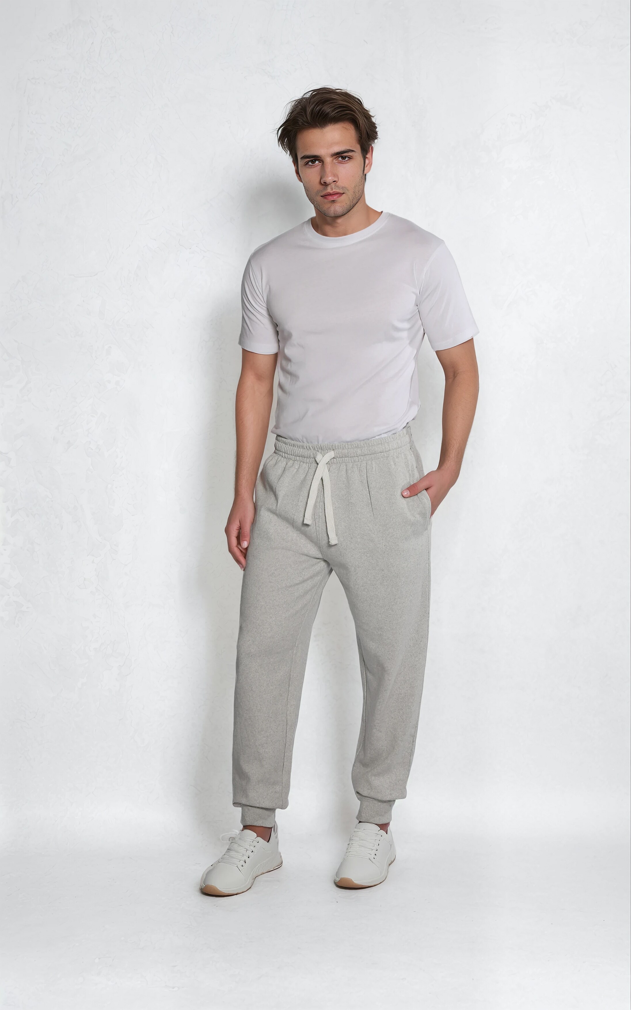 SoC Sweathose Herren, grau mele Gr&ouml;&szlig;e M - Bild 1