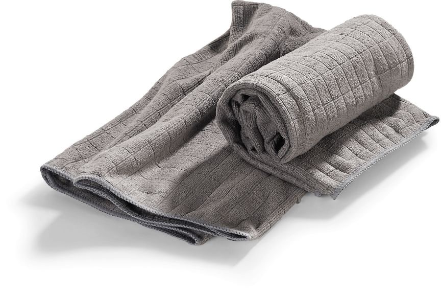 Priva K&uuml;chent&uuml;cher 3er, grau - Bild 1