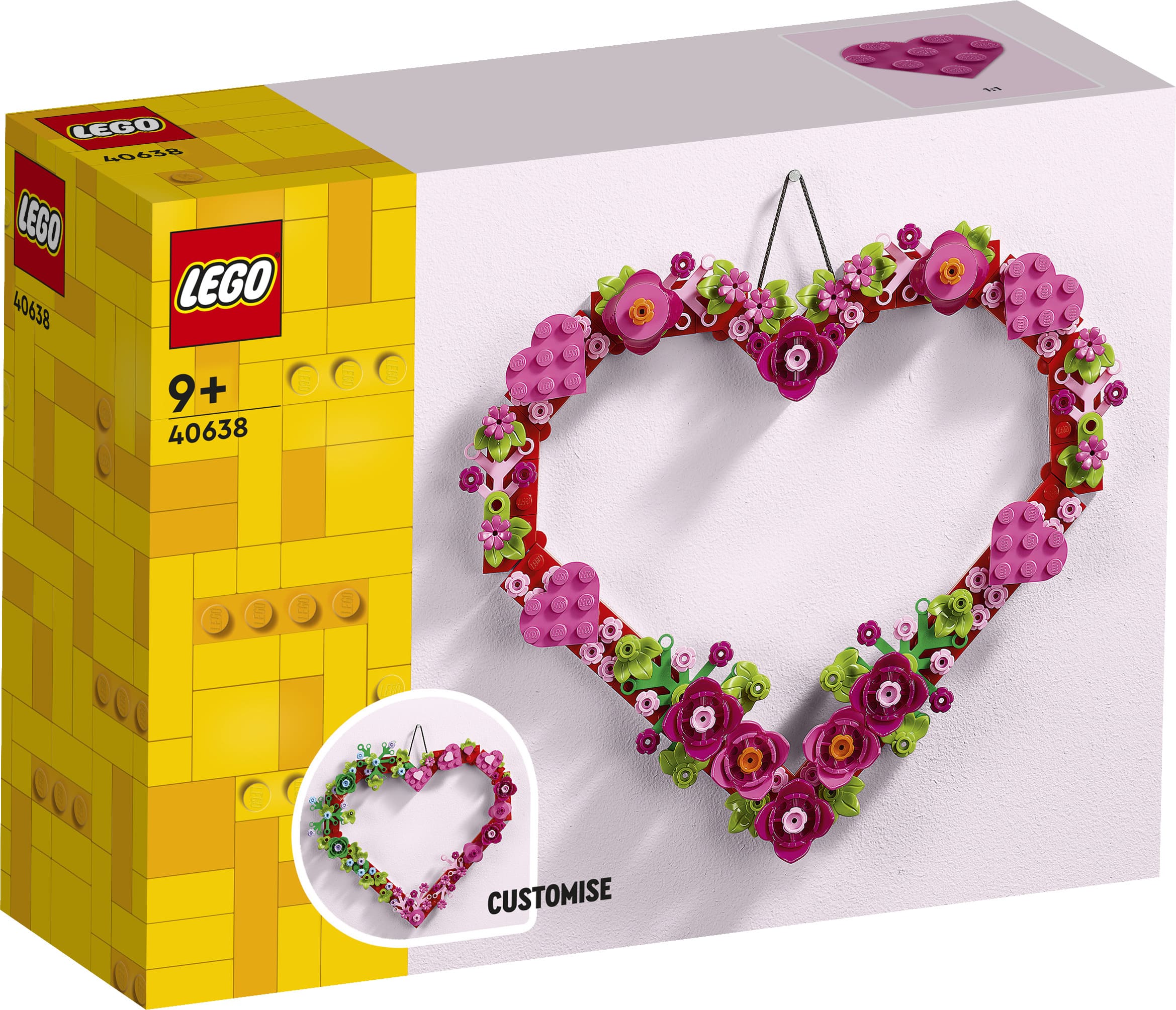LEGO Herz-Deko - Bild 1