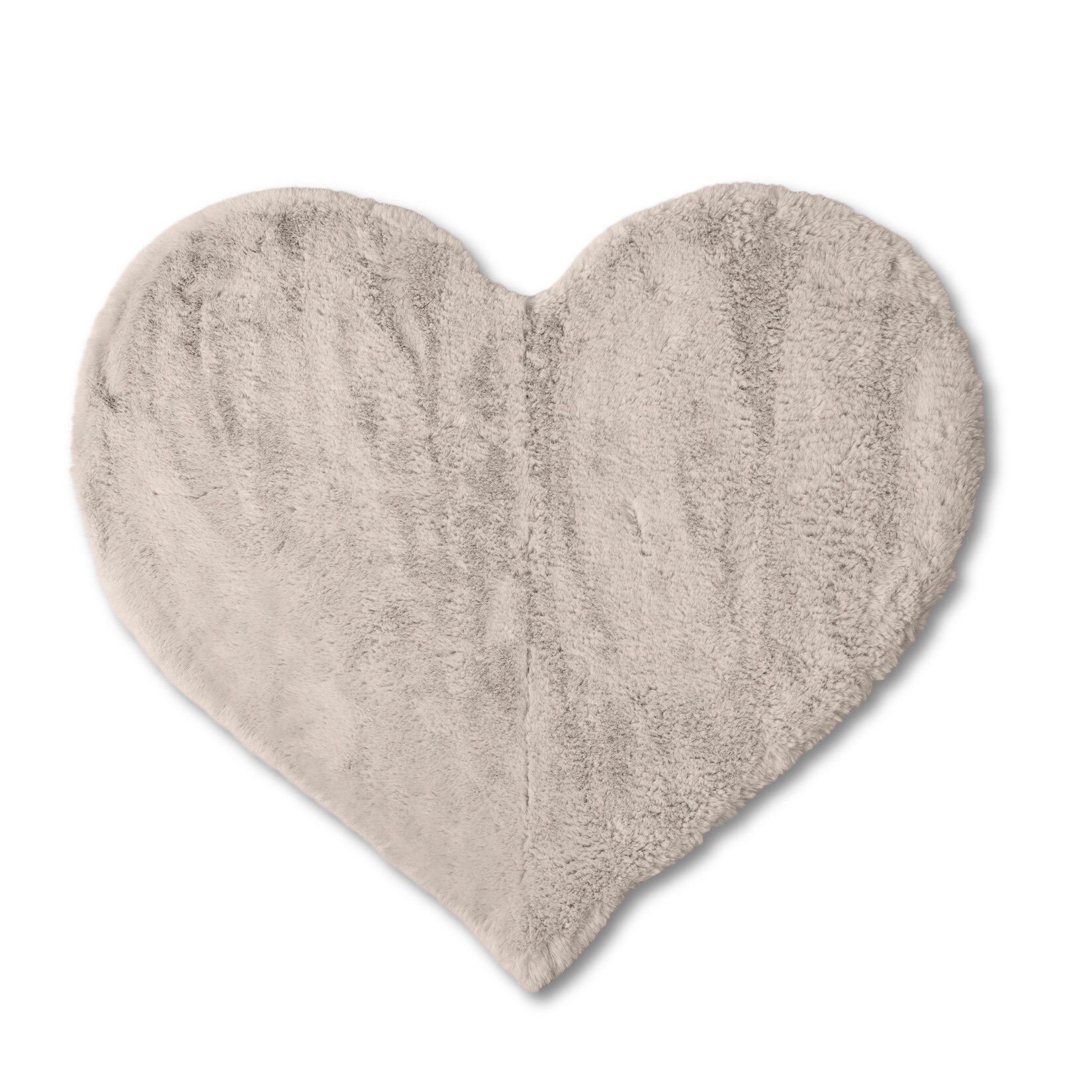 Dekor Herzformteppich, weiß | 04311536087929