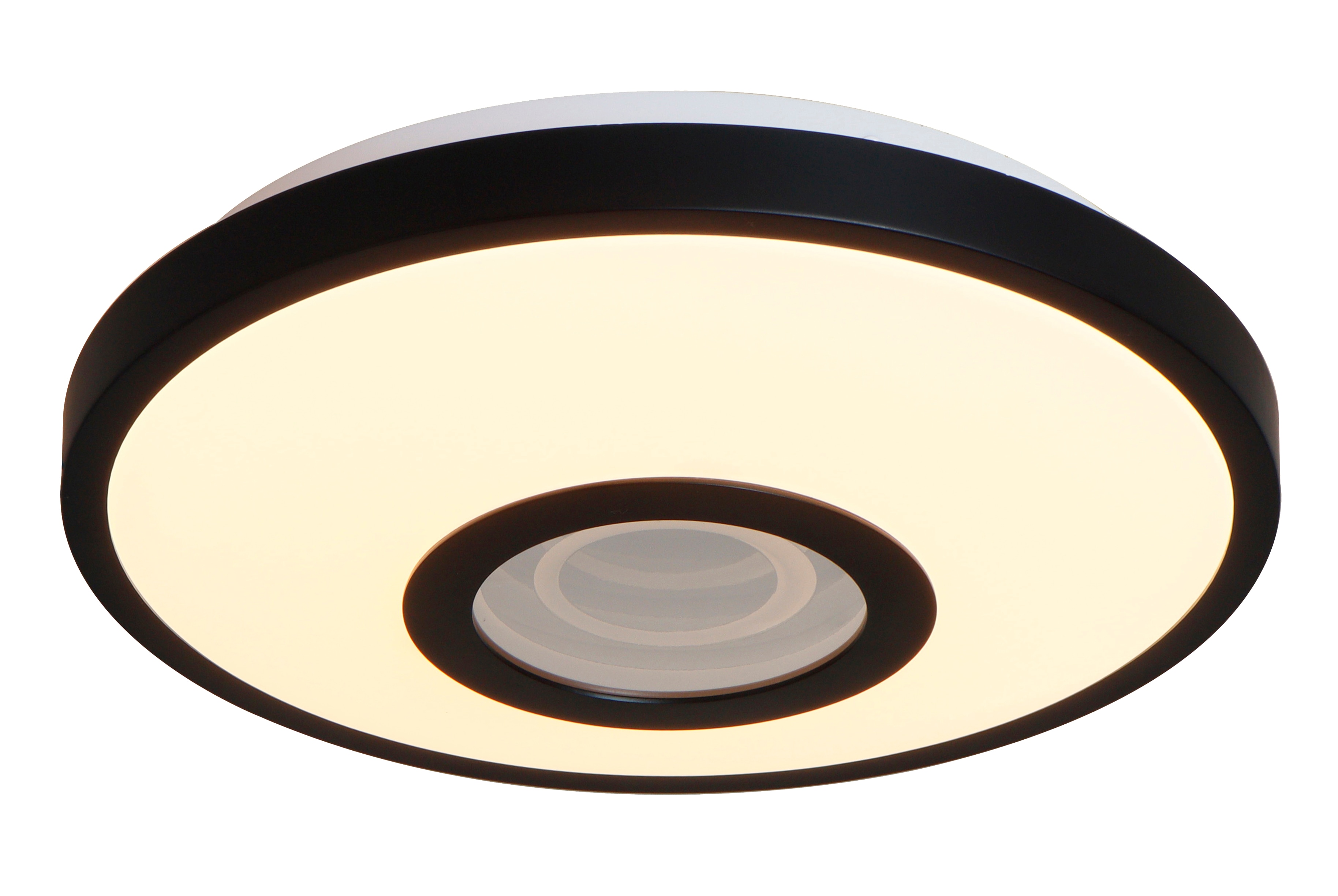 StarQ LED Deckenleuchte mit Unendlichkeitseffekt, schwarz - Bild 1