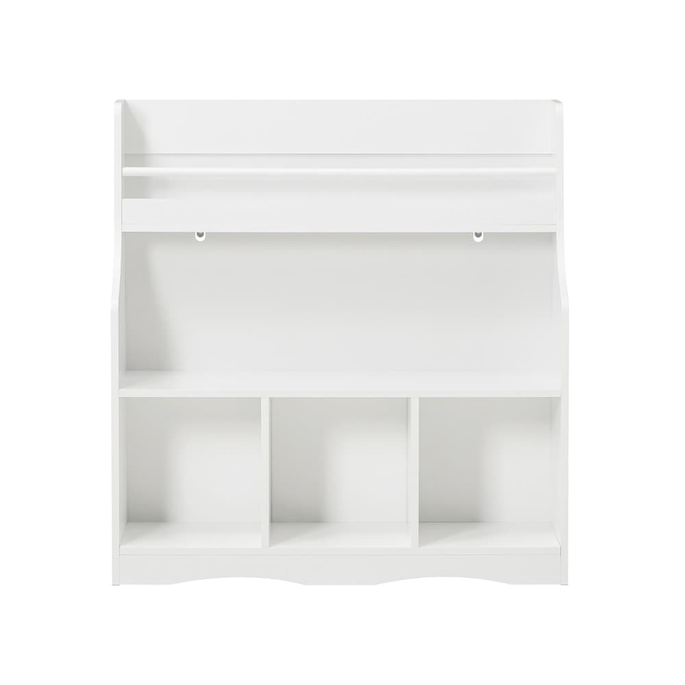 SoBuy Kinderregal mit 1 Ablage Wei&szlig; 30x89,99x89,99cm Modern - Bild 1