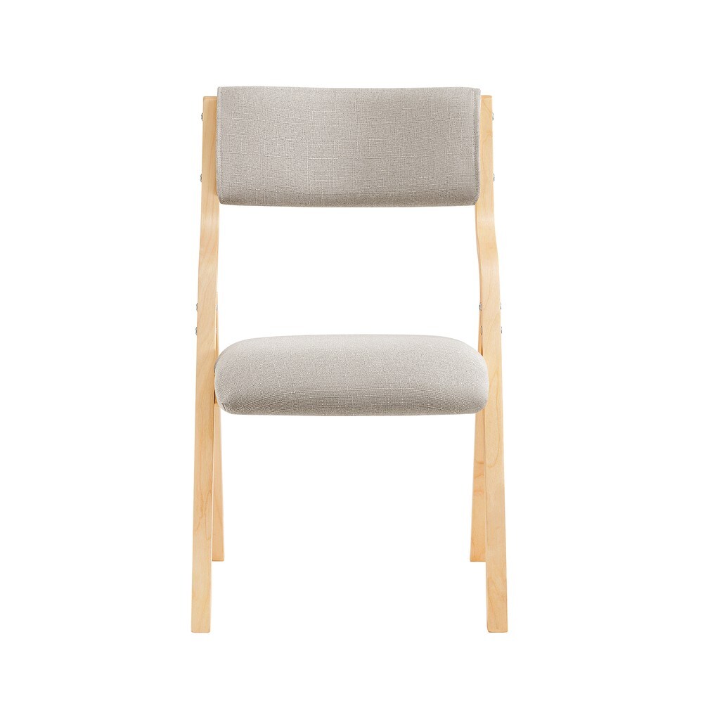 SoBuy Klappstuhl faltbar Hellgrau 41x59x78,99cm Funktional - Bild 1