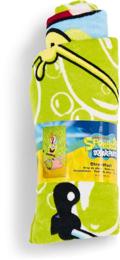 Duschtuch 70x140 cm Spongebob - Bild 1