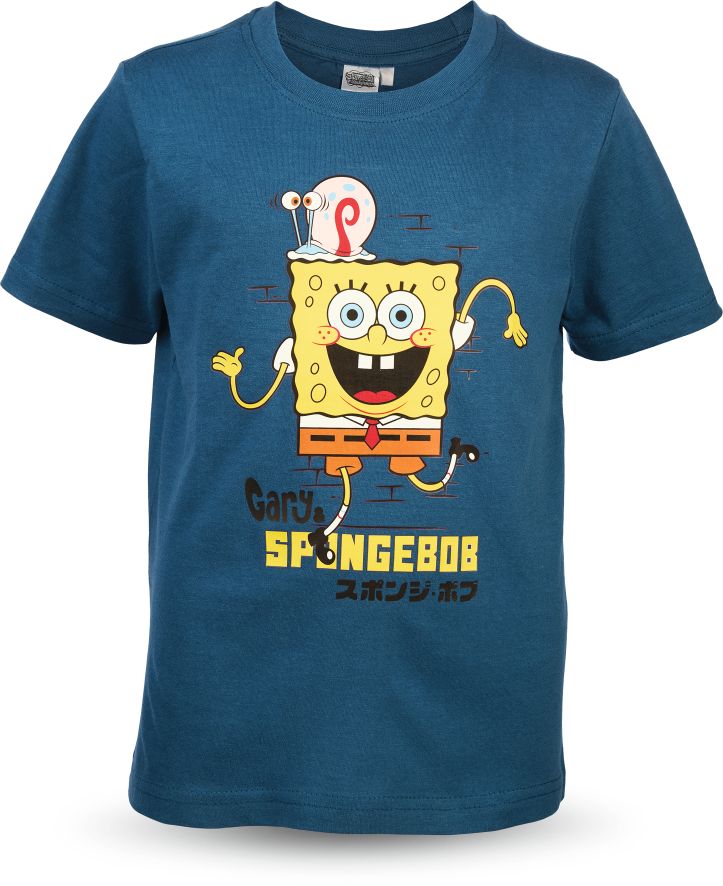 Kinder Shirt Lizenz, Spongebob Gr. 134/140 - Bild 1