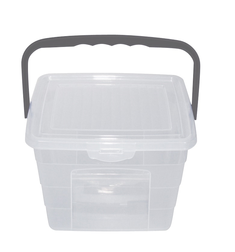 Priva Waschmittelbox 4 Liter dunkelgrau - Bild 1