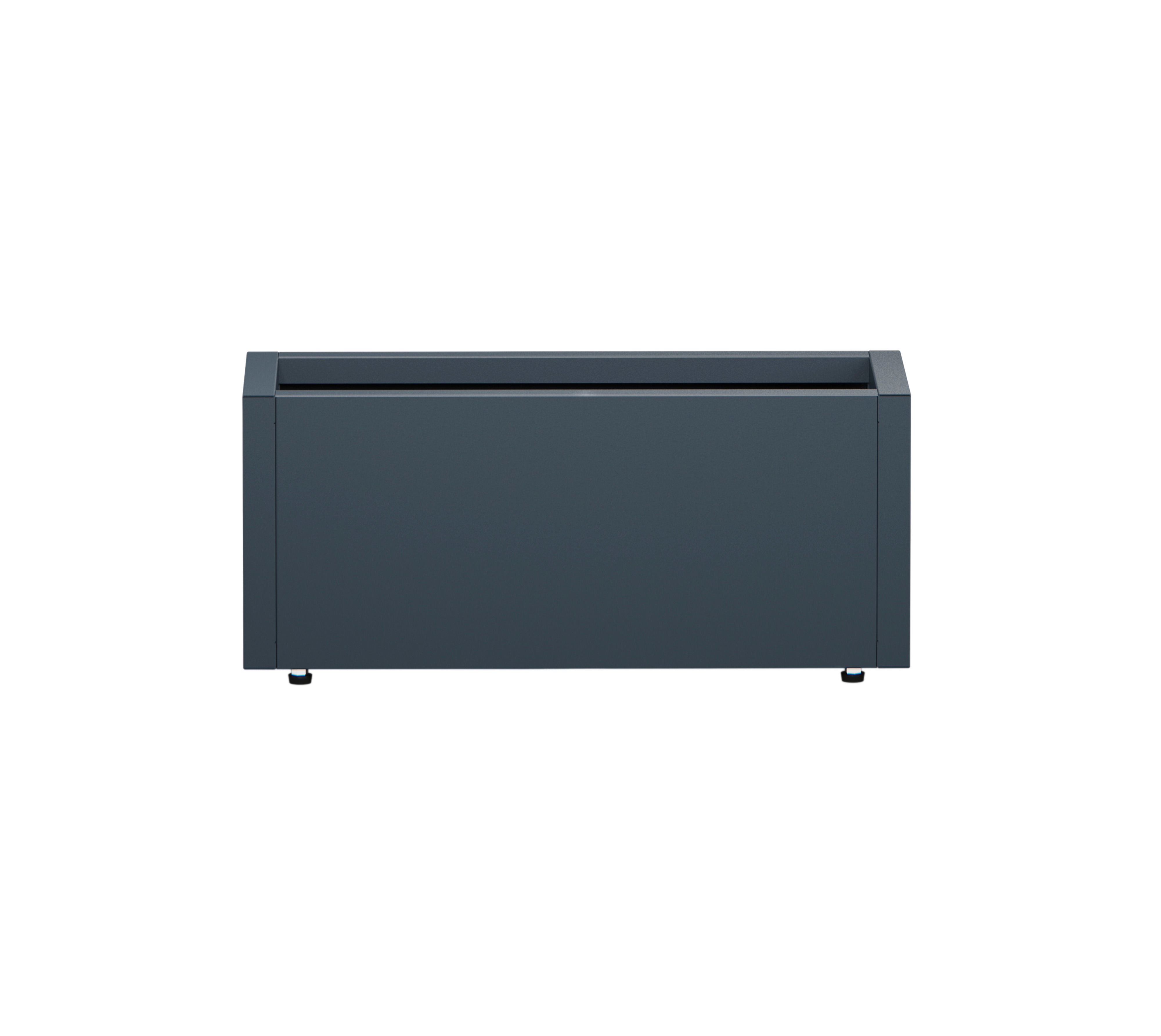 Herstera Garden Pflanzk&uuml;bel Cube anthrazit | 25x60x25cm - Bild 1