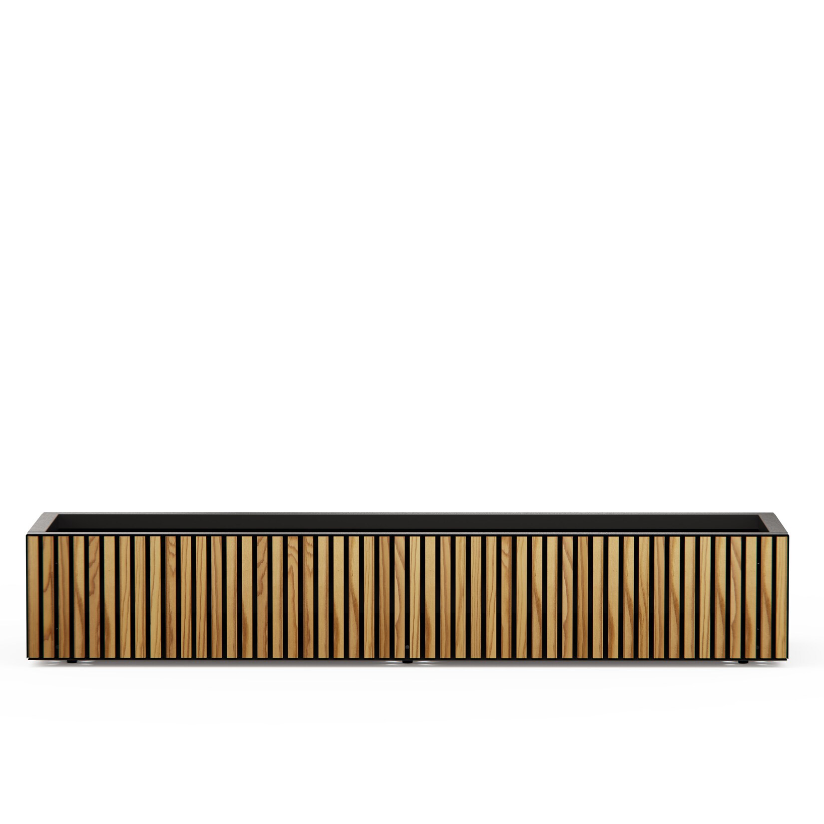 Herstera Pflanzkasten - 150x40x25cm - schwarz -