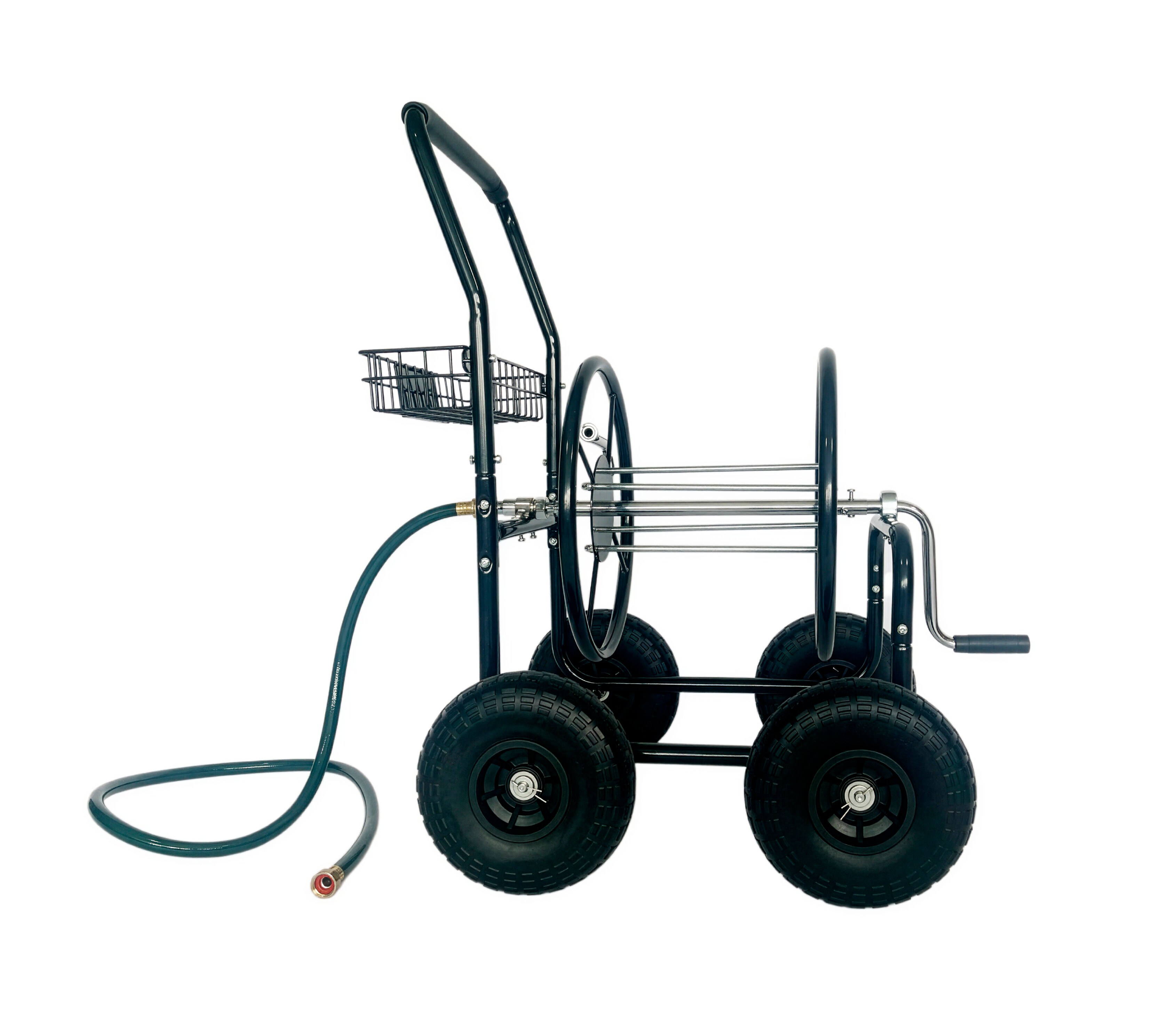 Westmann Schlauchwagen Rota schwarz | 58x63x95cm - Bild 1