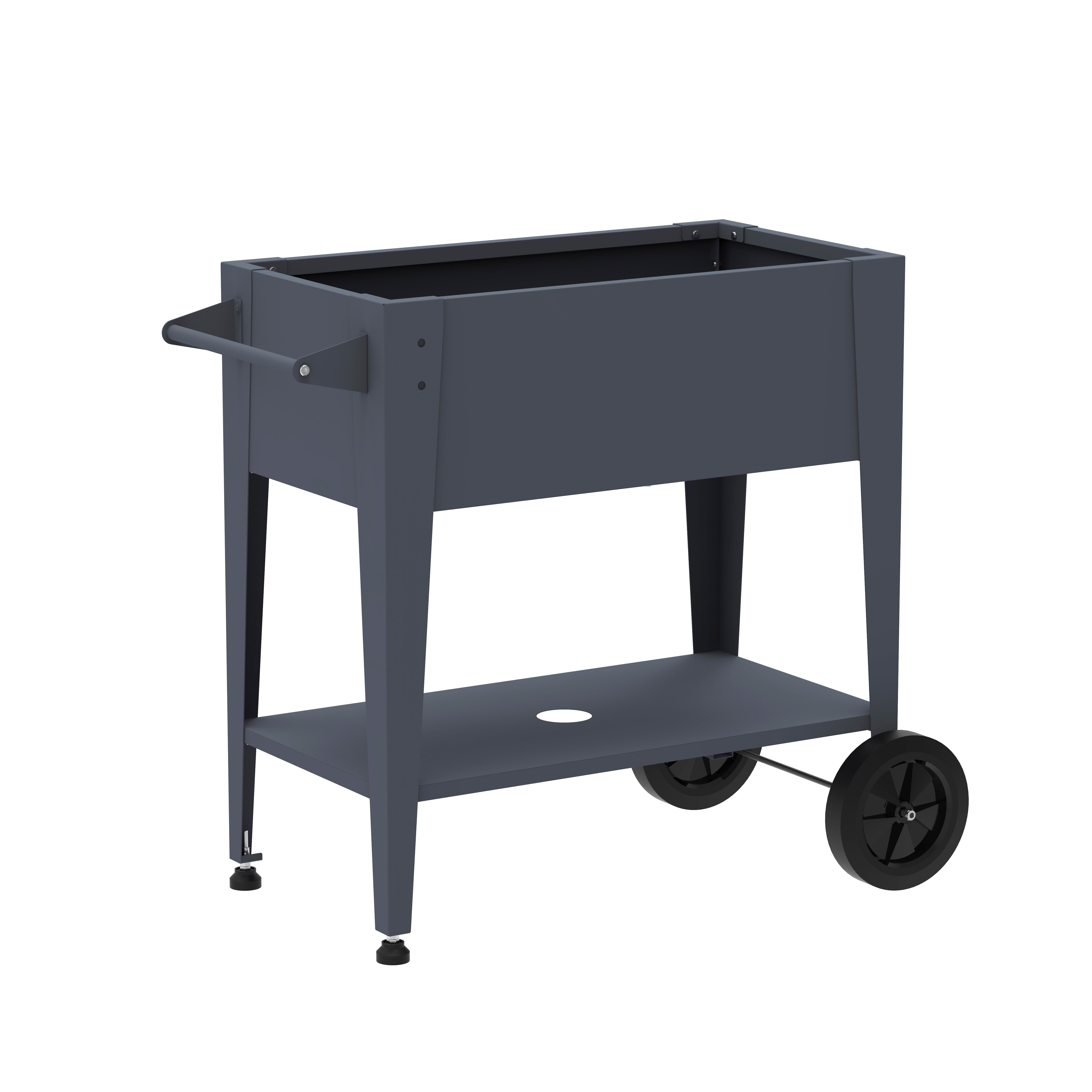 Westmann Hochbeet Mobila anthrazit | 50x93x80cm - Bild 1