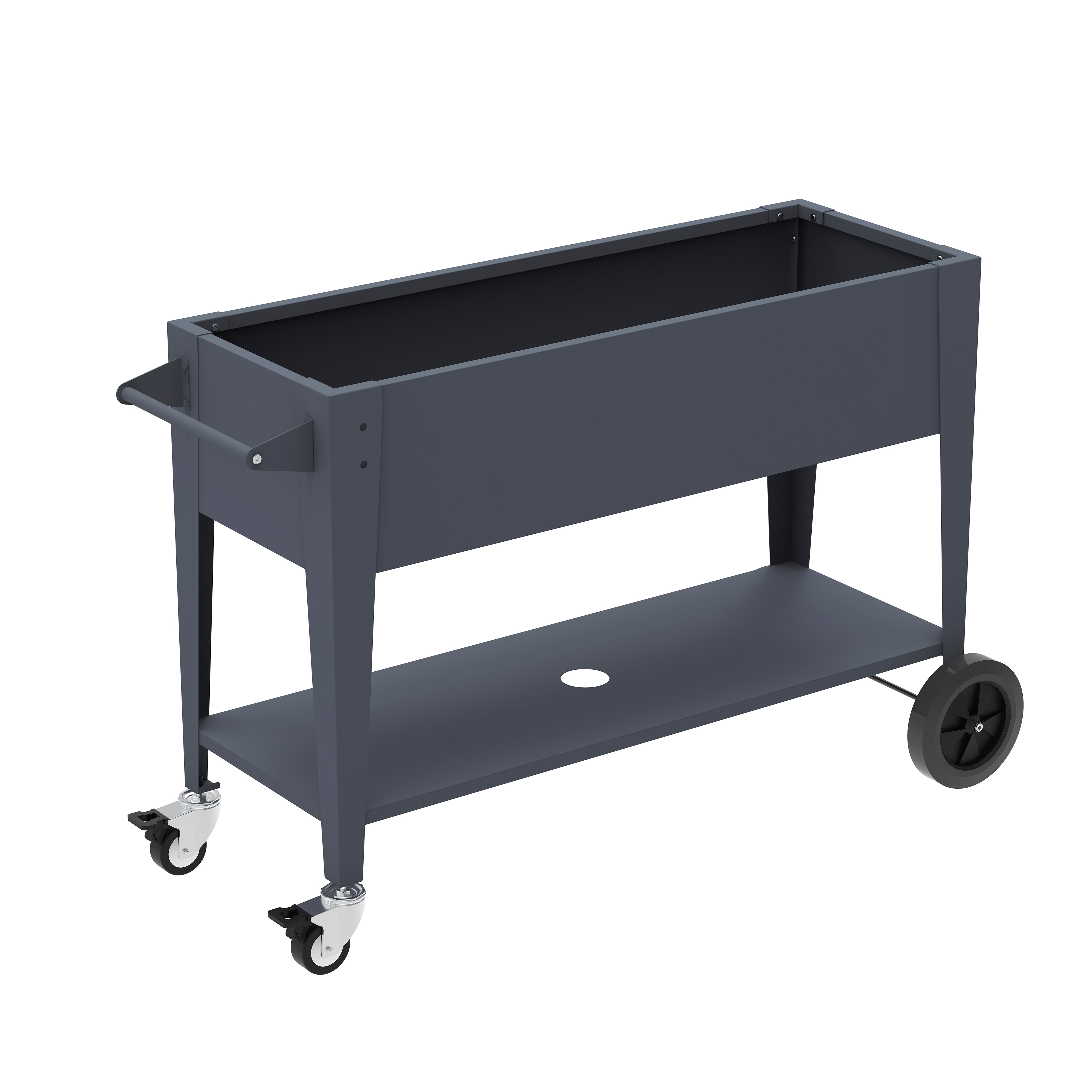 Westmann Hochbeet Mobila Plus anthrazit | 50x118x80cm - Bild 1