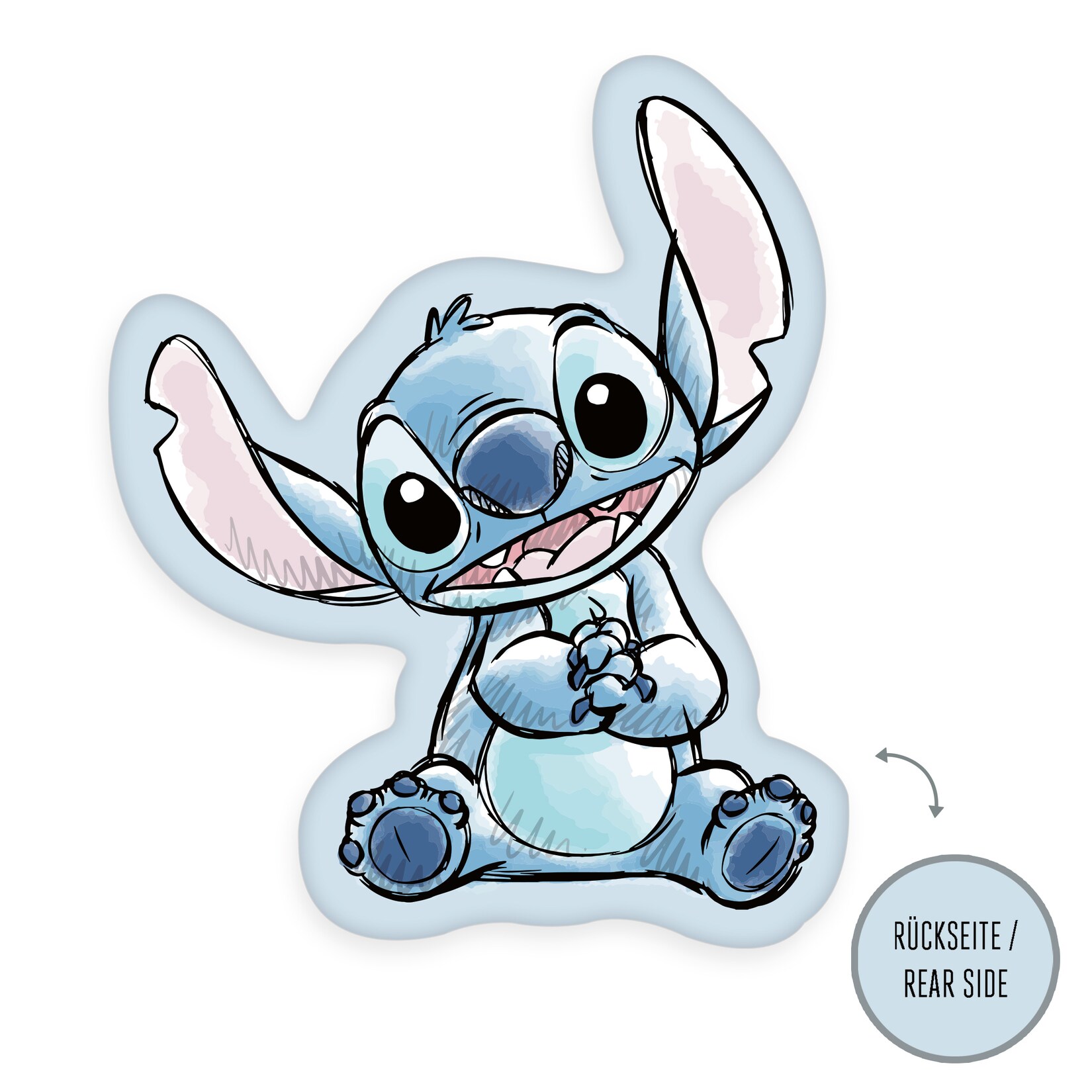 3D Formkissen Motiv Stich | 04070396001598