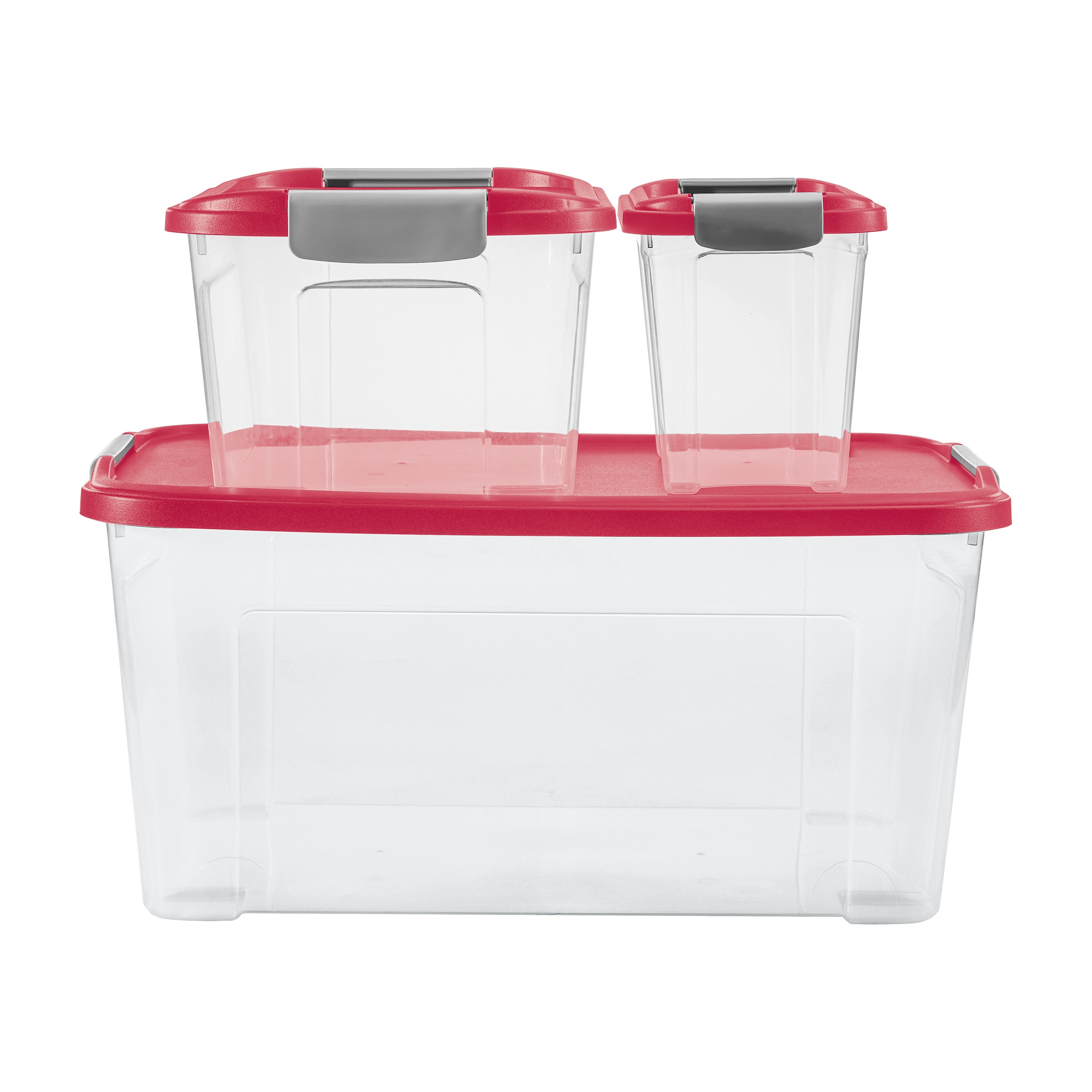 Priva Aufbewahrungsboxenset, beere - Bild 1